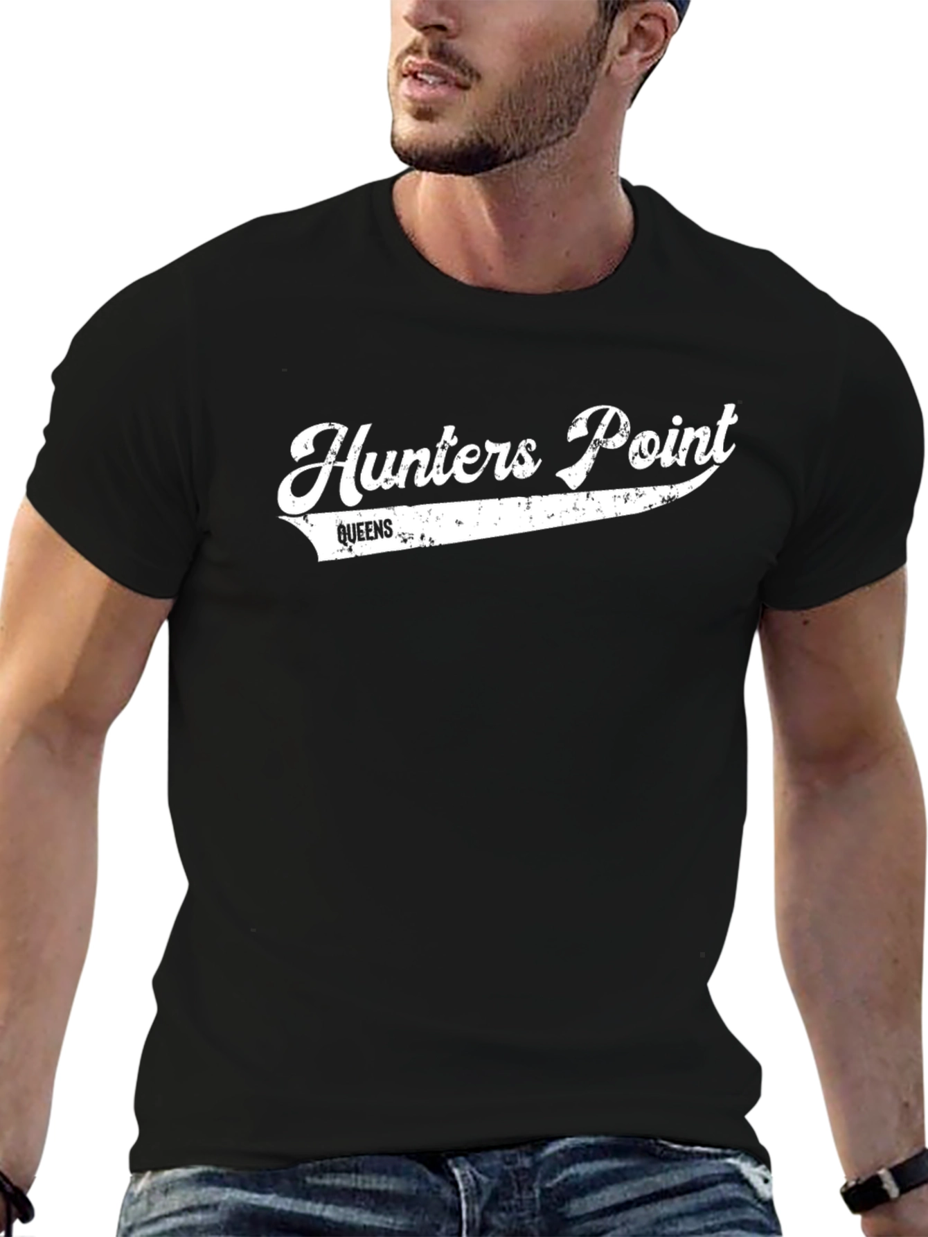 Hunters Point Queens Black T-Shirt