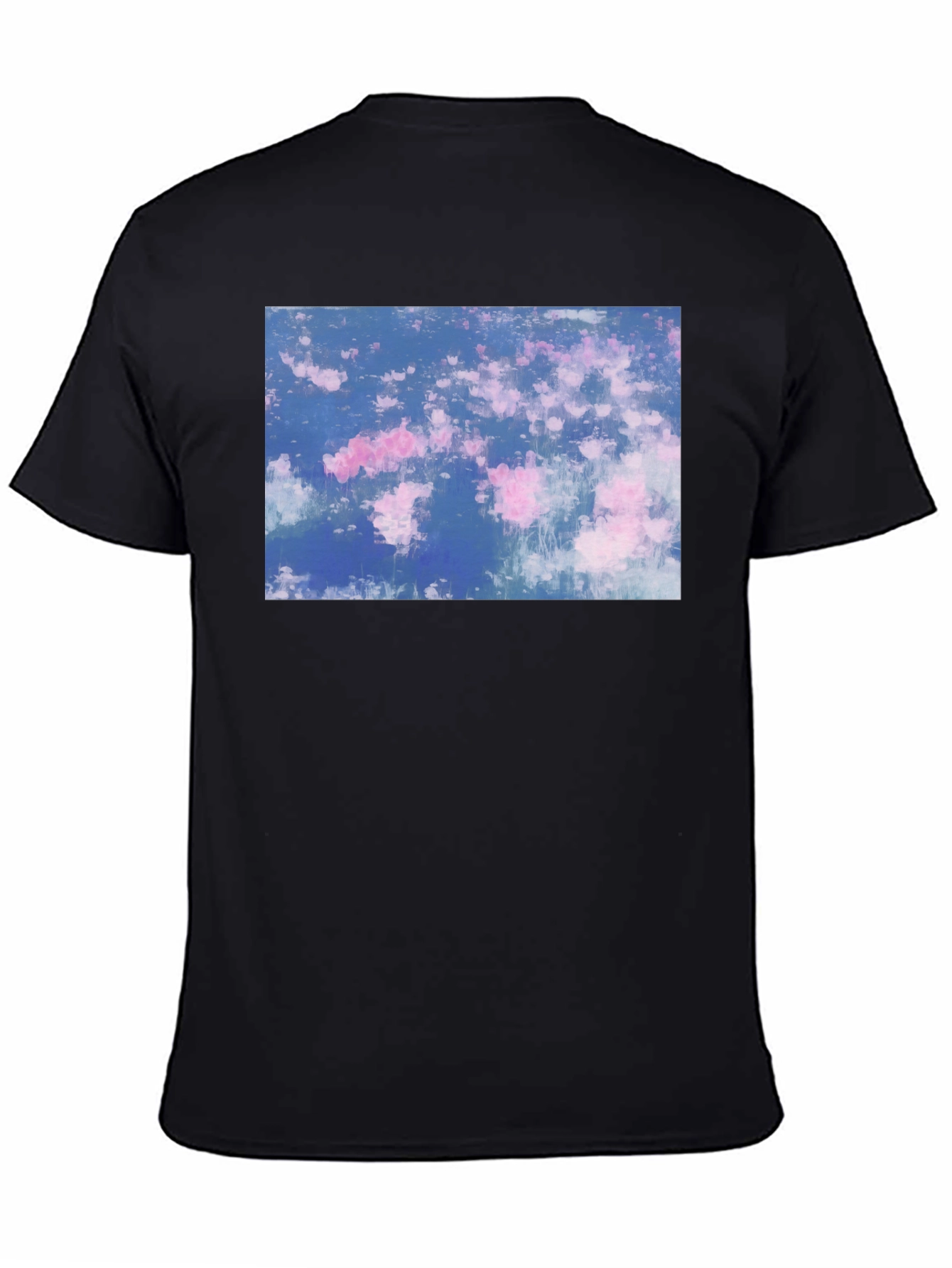 Floral Dream Black T-Shirt