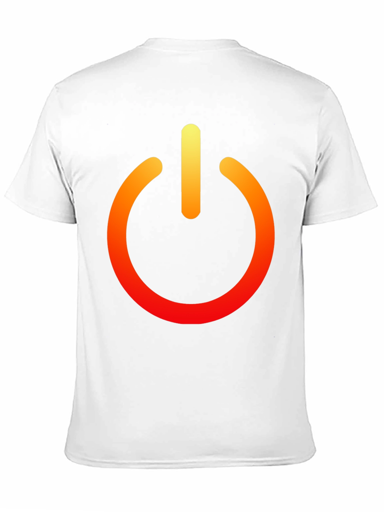 Power On Black Tee - Bold Graphic T-Shirt