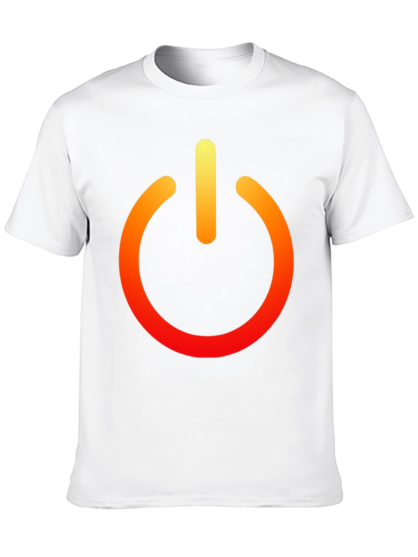 Power On Black Tee - Bold Graphic T-Shirt