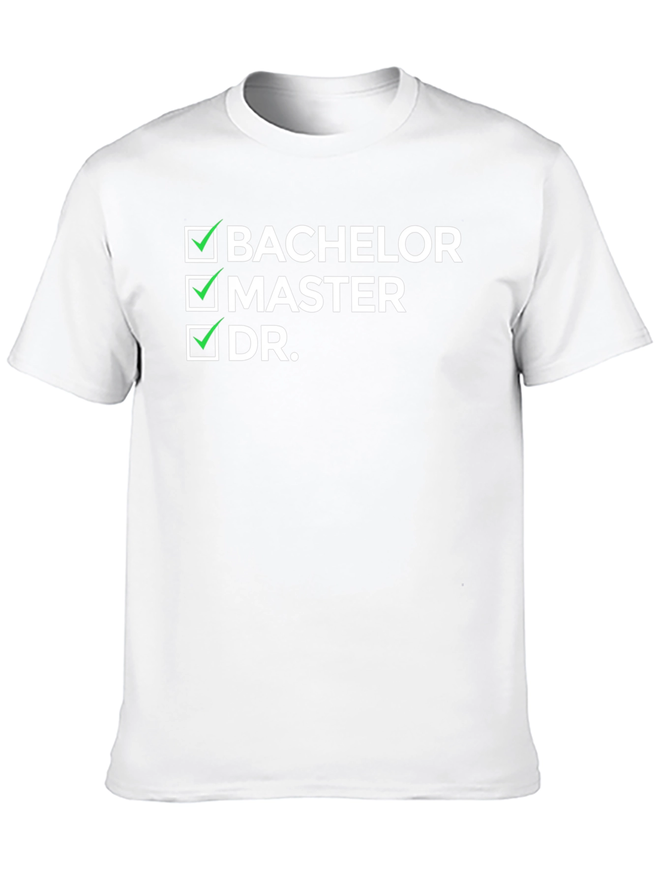 Graduated Checklist Graphic Tee