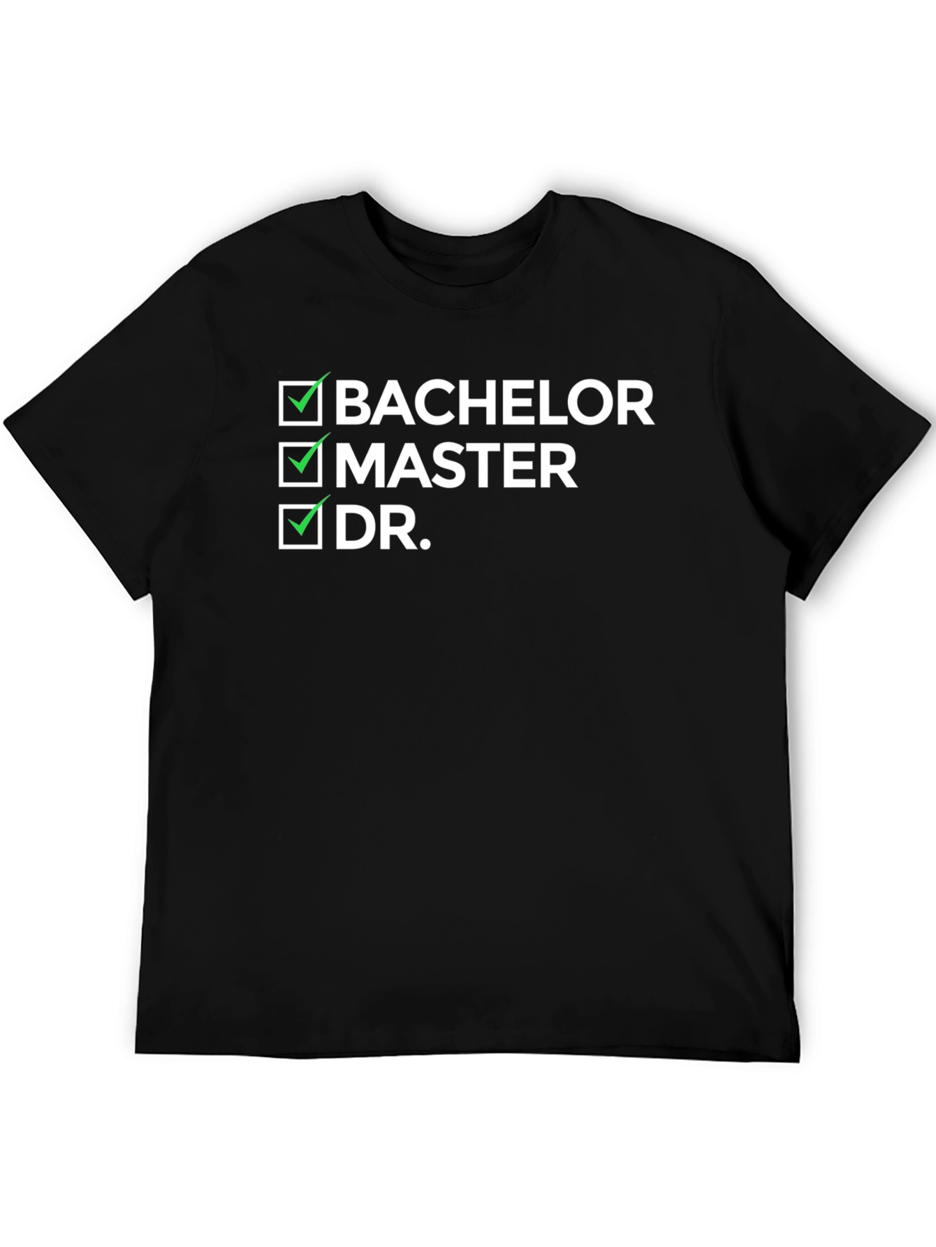 Graduated Checklist Graphic Tee