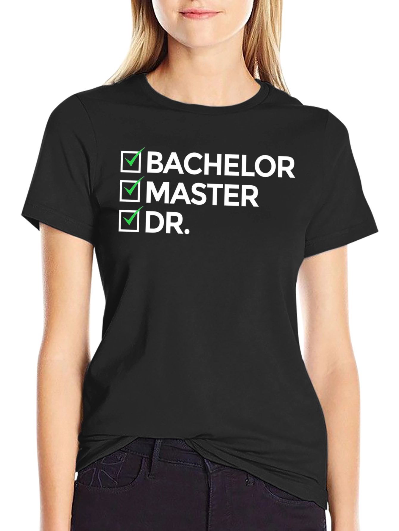 Graduated Checklist Graphic Tee
