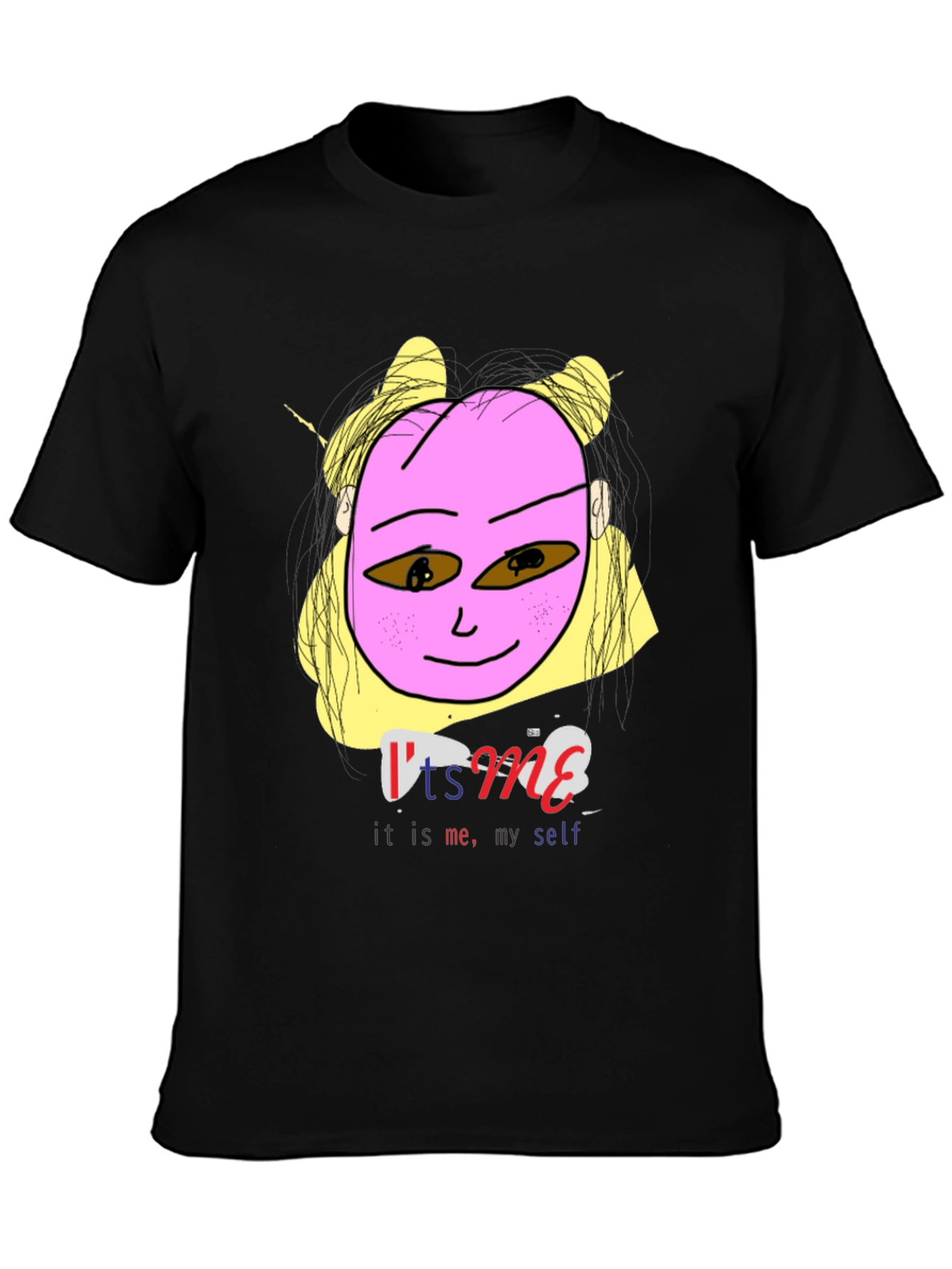 Unique Cartoon Graphic Print Mens T-Shirt