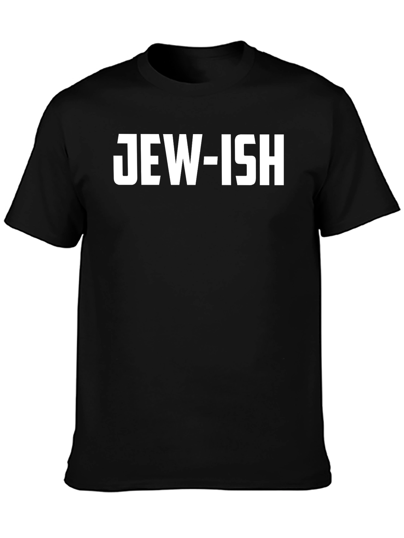 Jew-ish Graphic T-Shirt - Black