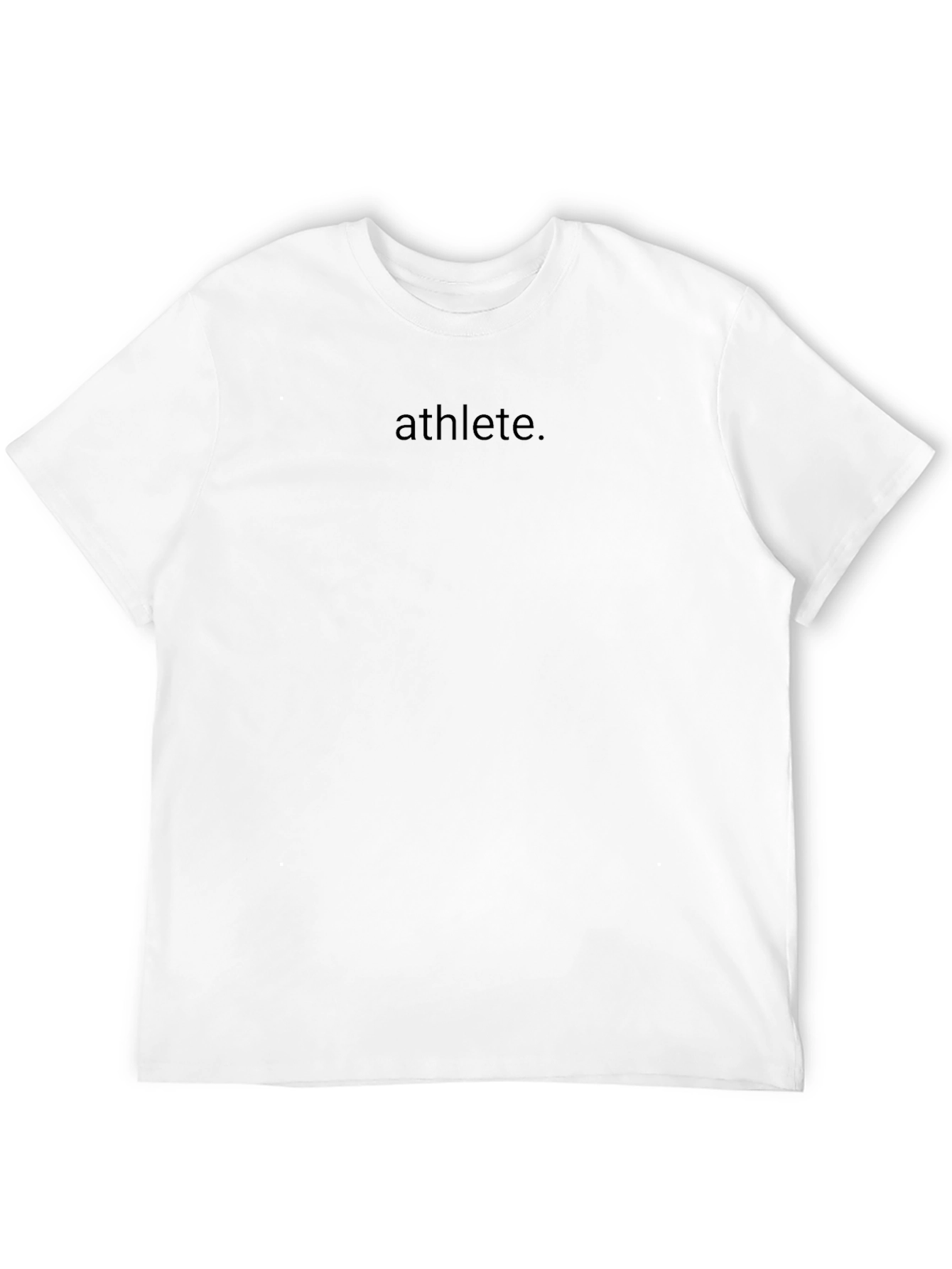 Athlete Graphic Black T-Shirt