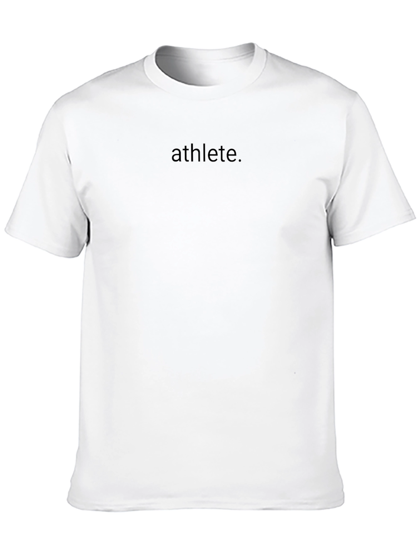 Athlete Graphic Black T-Shirt