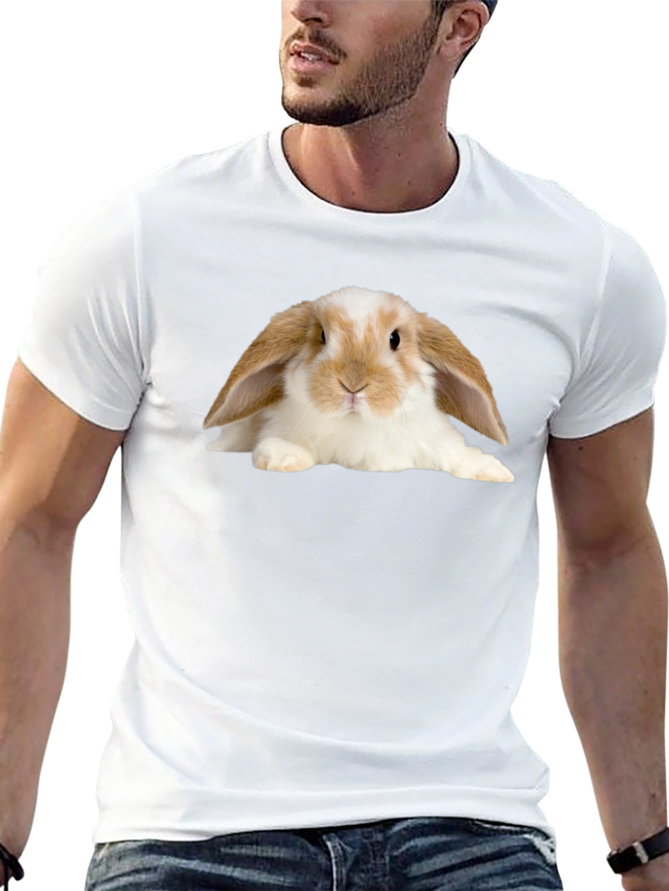 Bunny Graphic T-Shirt - Cute Rabbit Tee