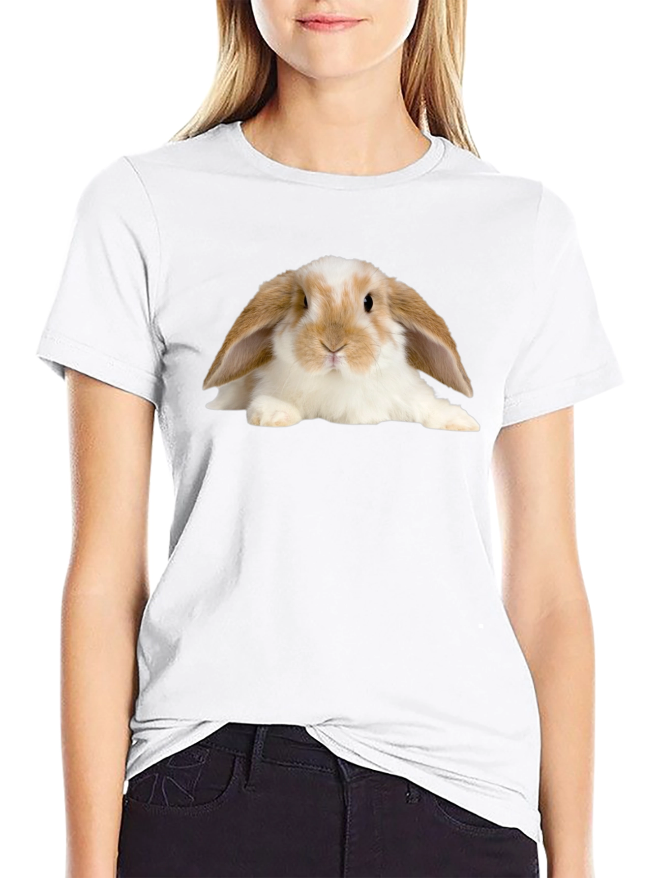 Bunny Graphic T-Shirt - Cute Rabbit Tee
