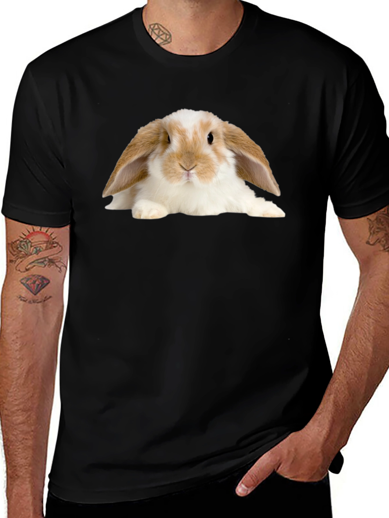 Bunny Graphic T-Shirt - Cute Rabbit Tee