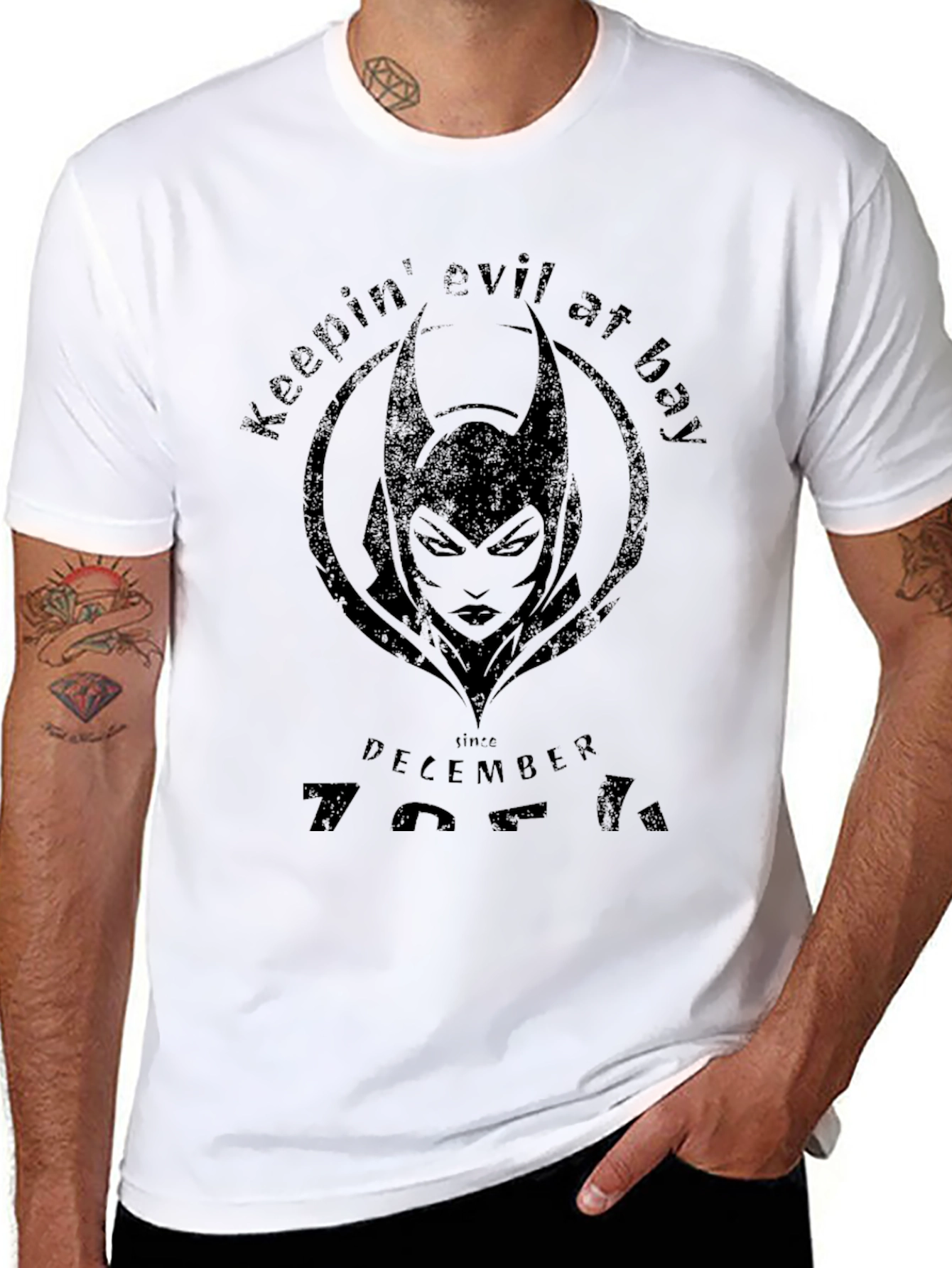 Keepin Evil at Bay Since December 7054 T-Shirt