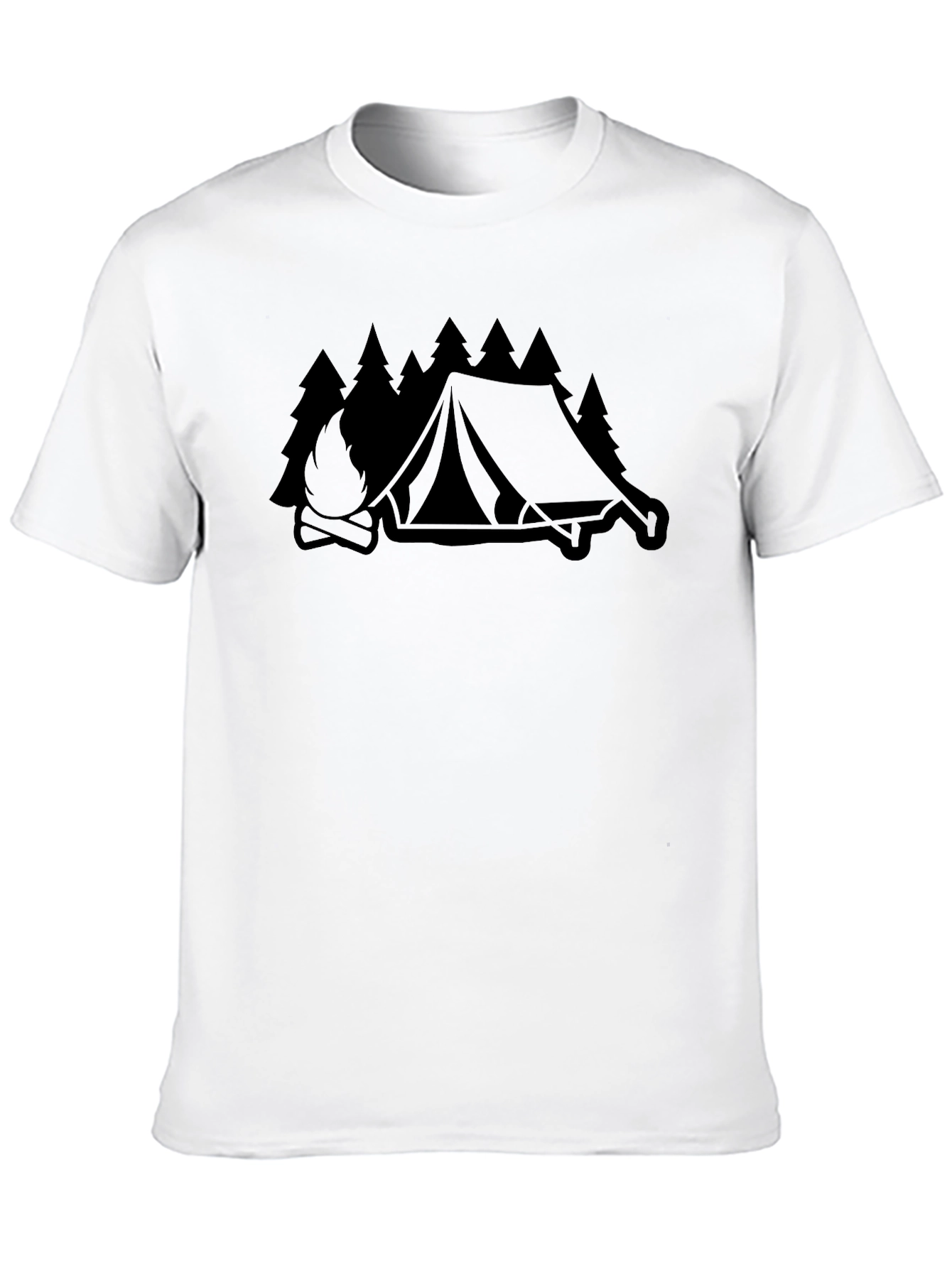 Camping Graphic Tee - Adventure Ready Shirt