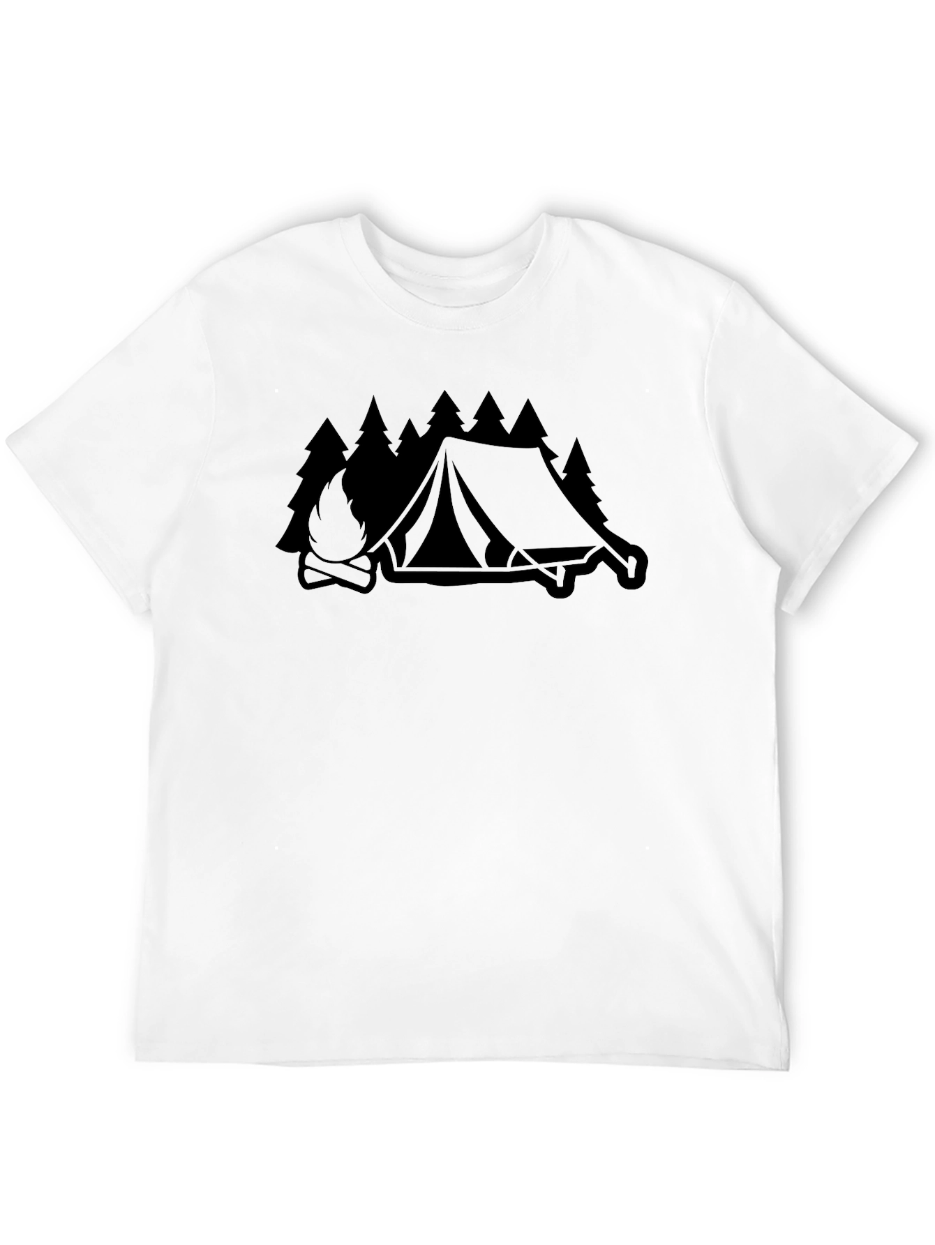 Camping Graphic Tee - Adventure Ready Shirt