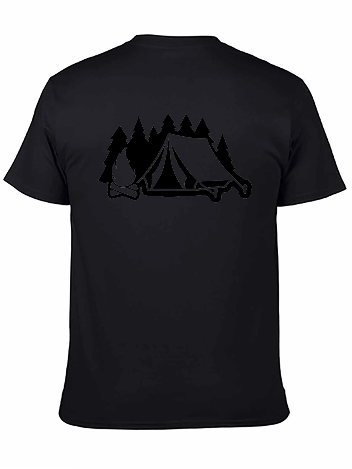 Camping Graphic Tee - Adventure Ready Shirt