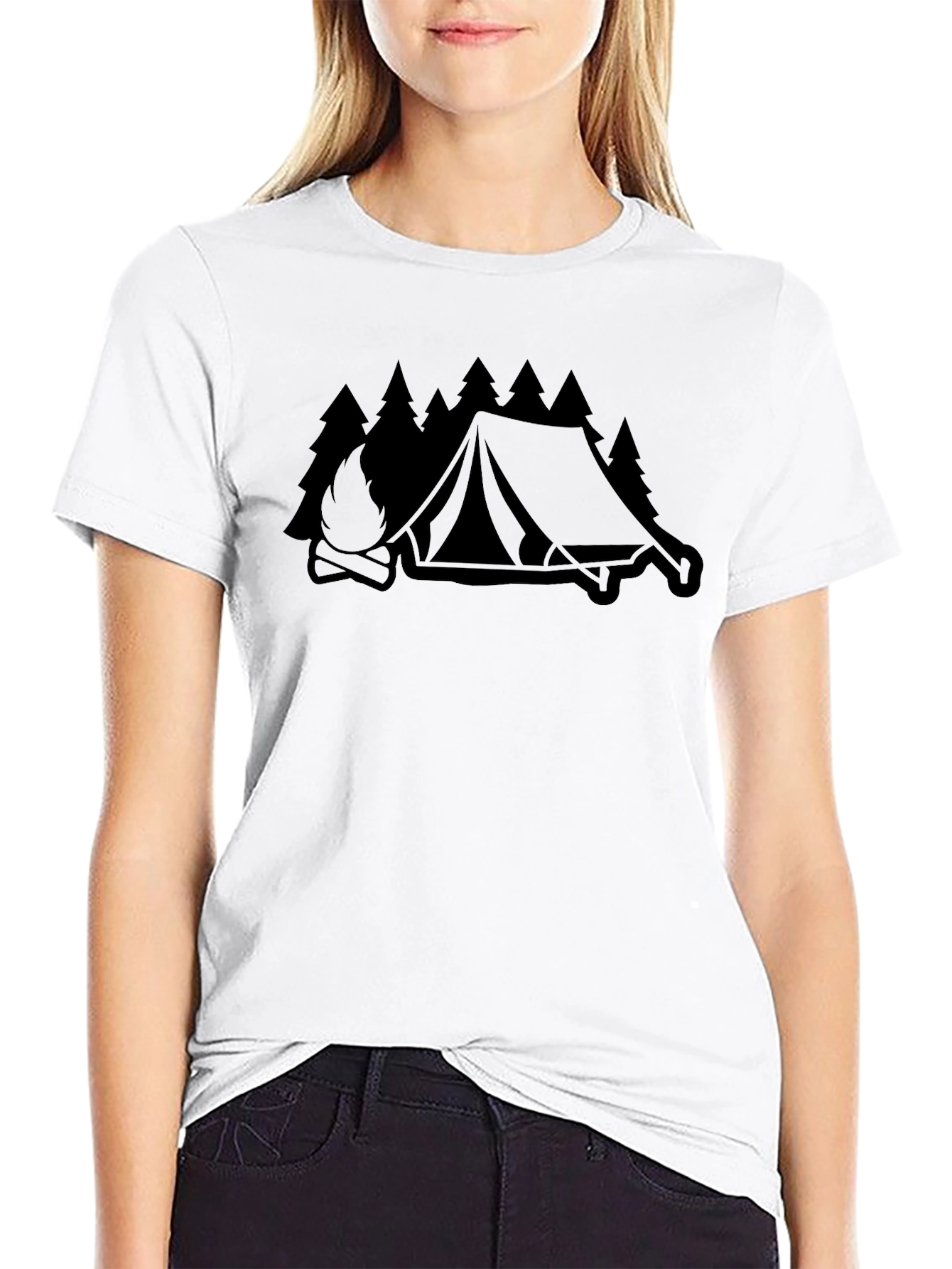 Camping Graphic Tee - Adventure Ready Shirt