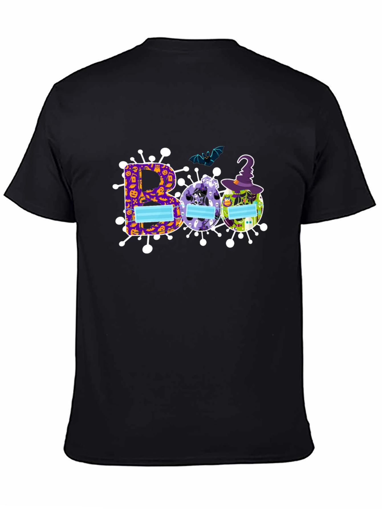 Halloween Boo Masked T-Shirt
