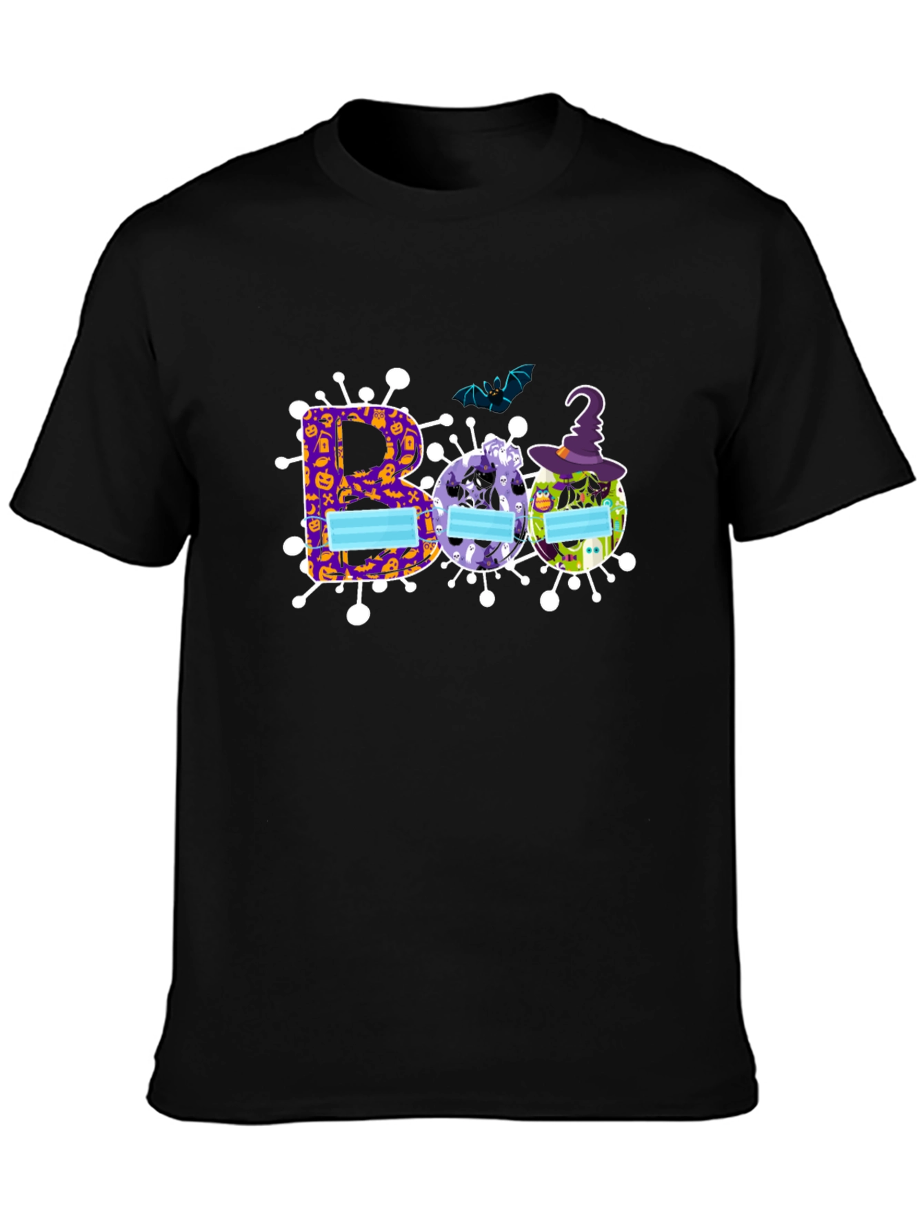 Halloween Boo Masked T-Shirt