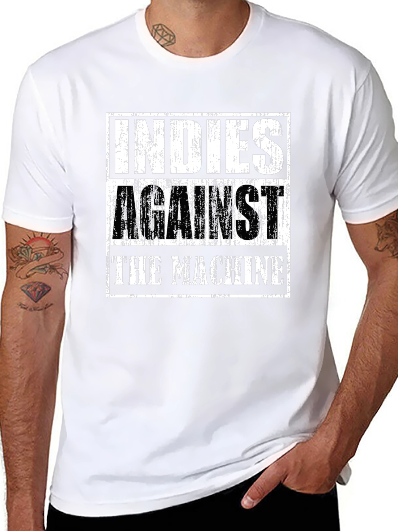 Indies Against the Machine Graphic Tee