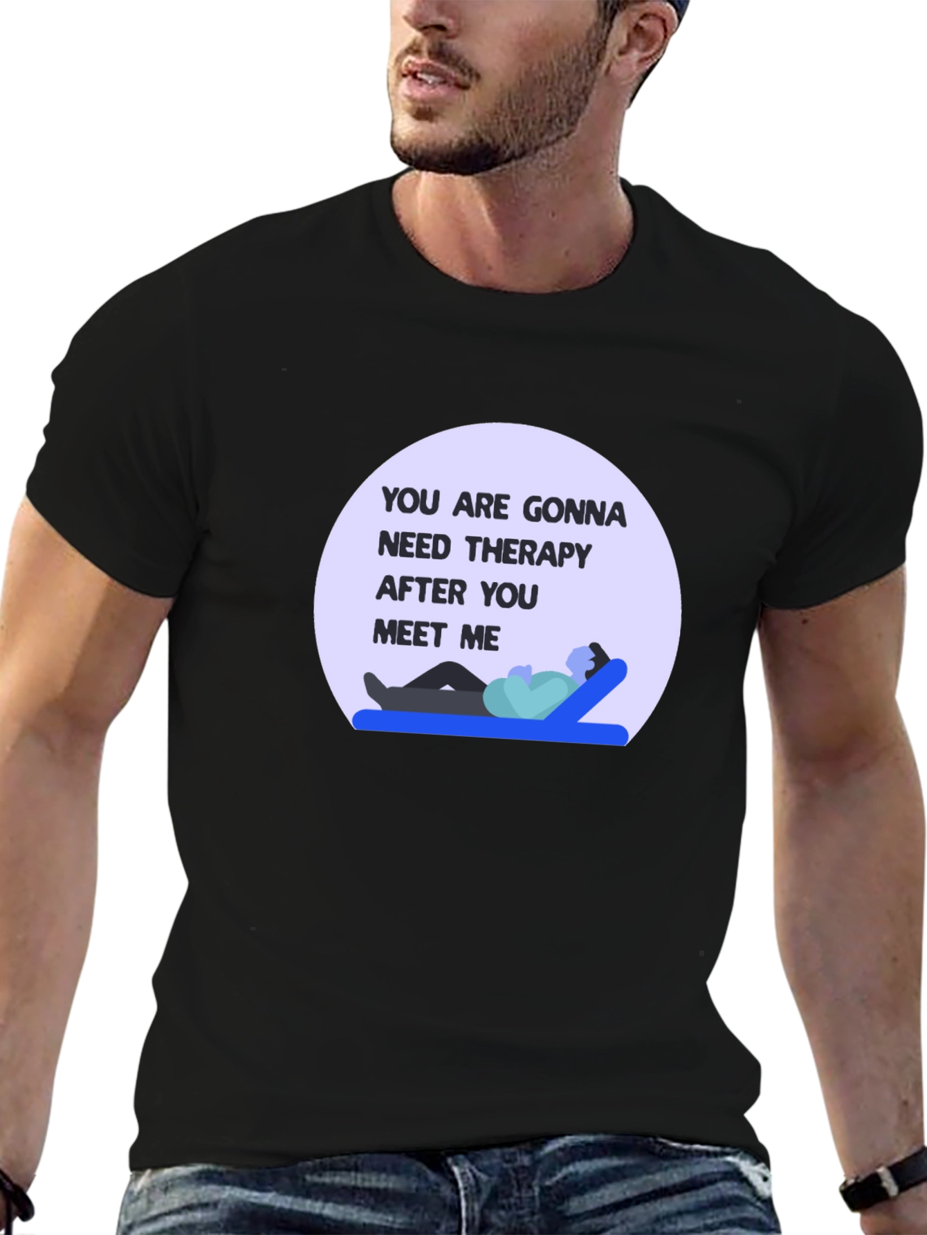 Therapy Humor Graphic Tee