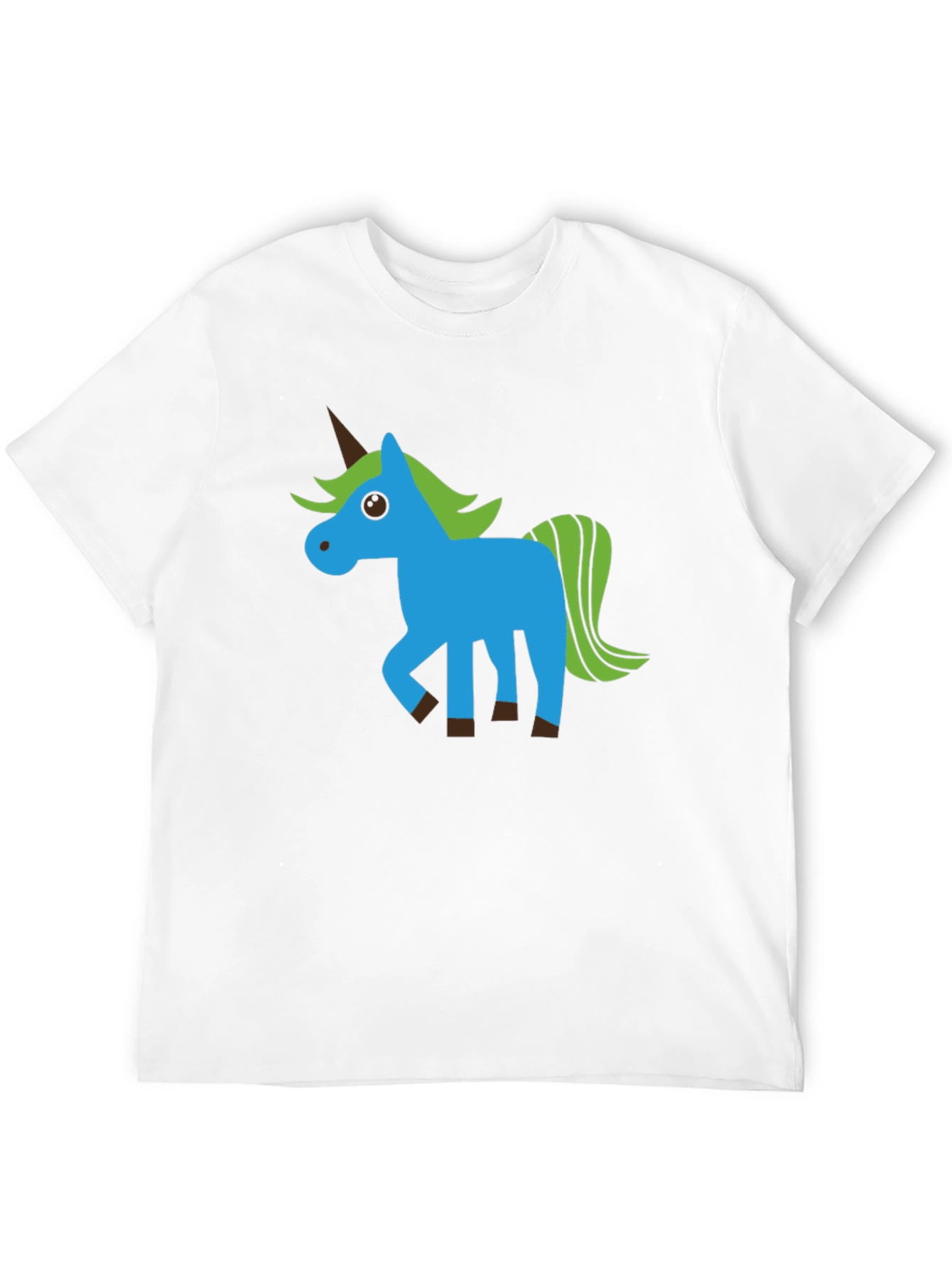 Unicorn Graphic Black T-Shirt