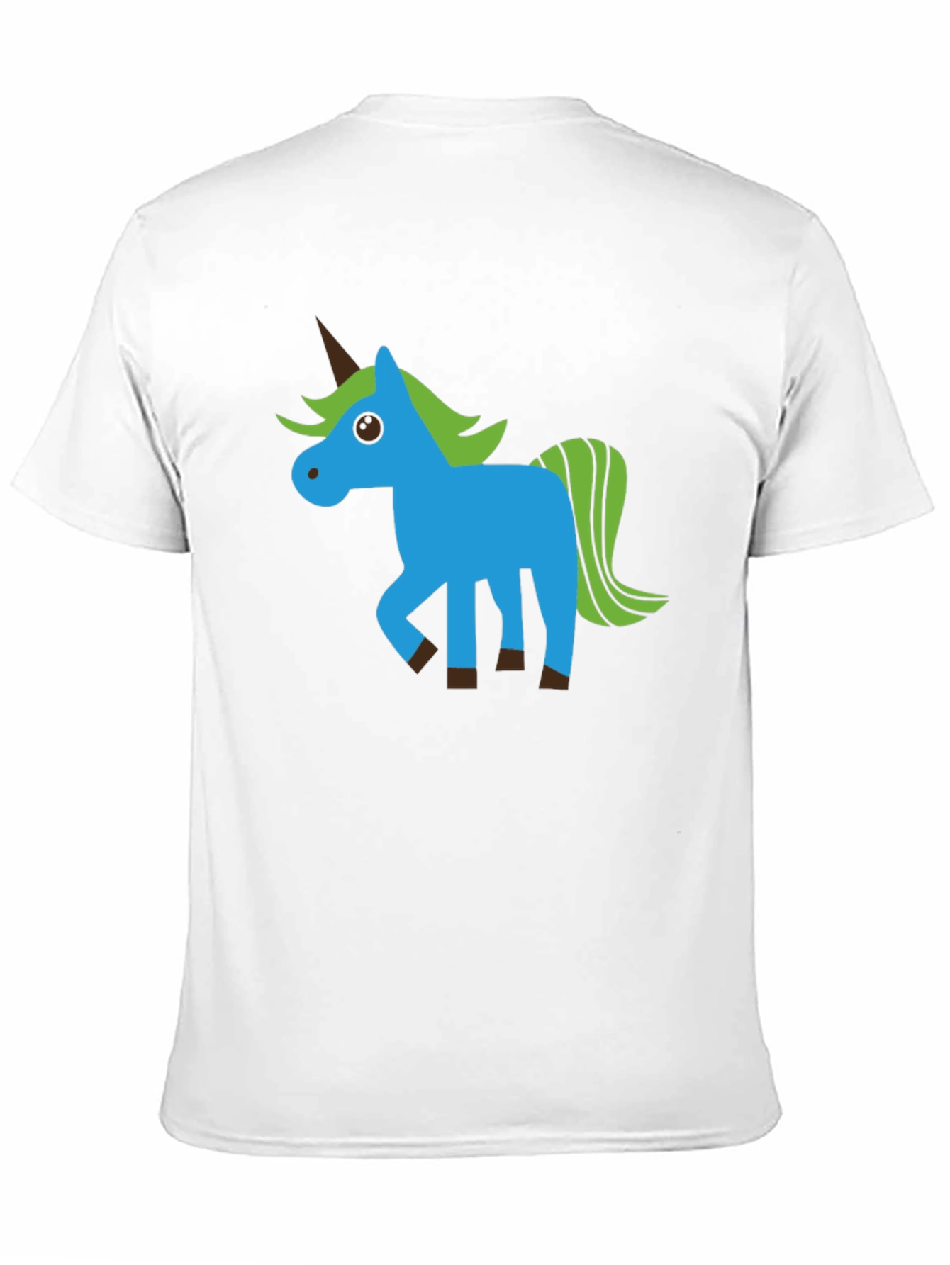 Unicorn Graphic Black T-Shirt