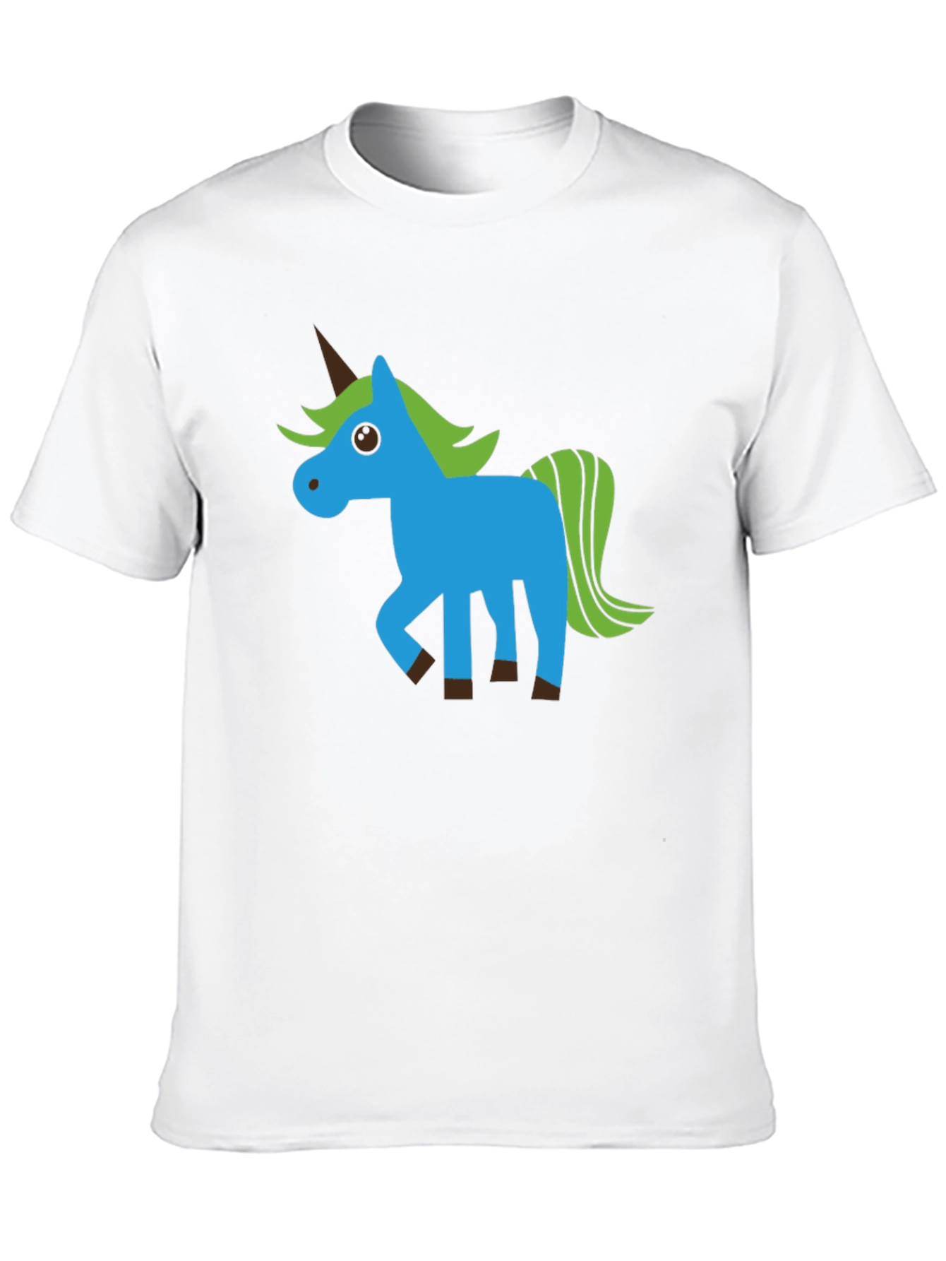 Unicorn Graphic Black T-Shirt