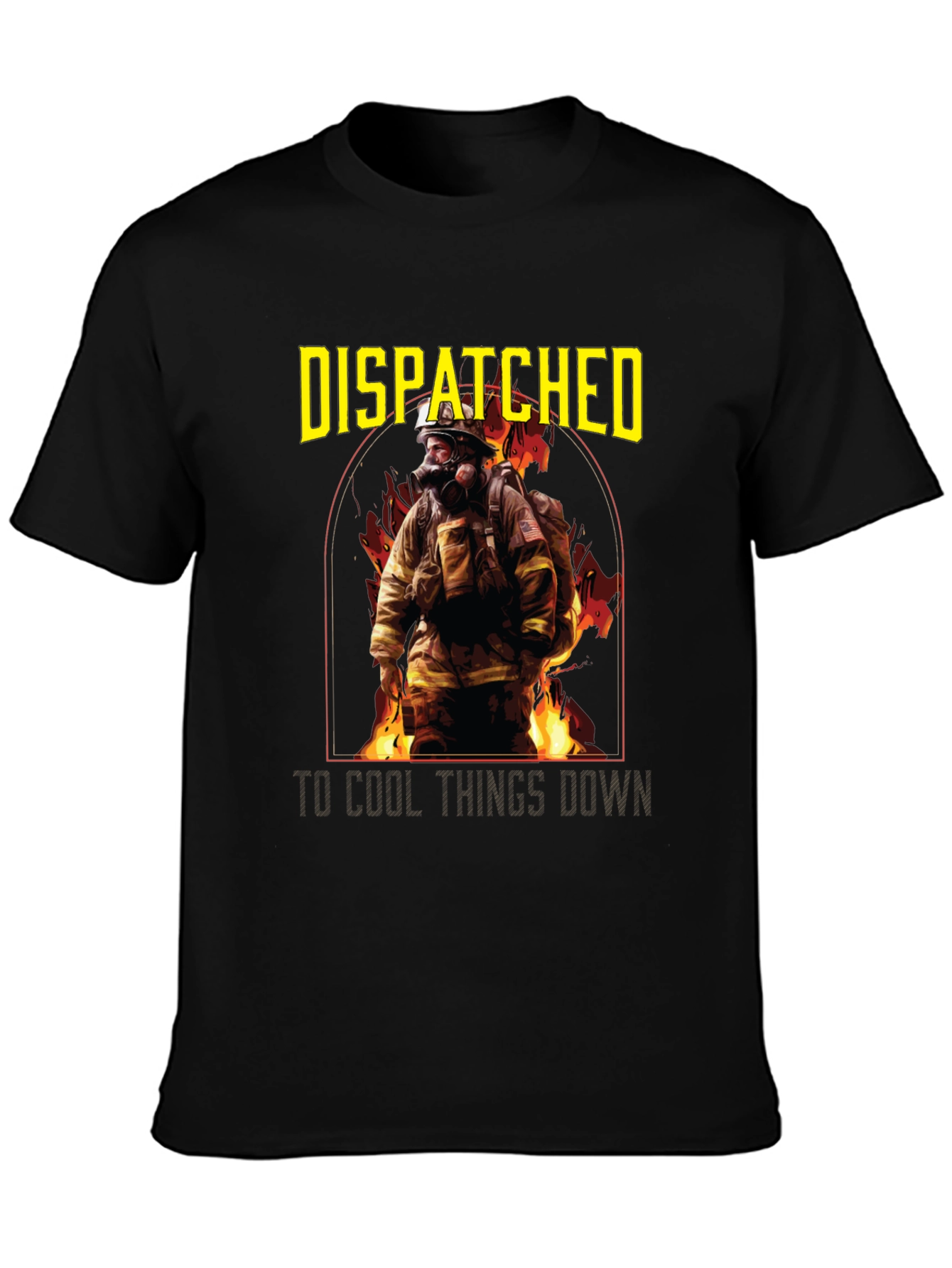 Firefighter Dispatcher T-Shirt - Cool Things Down
