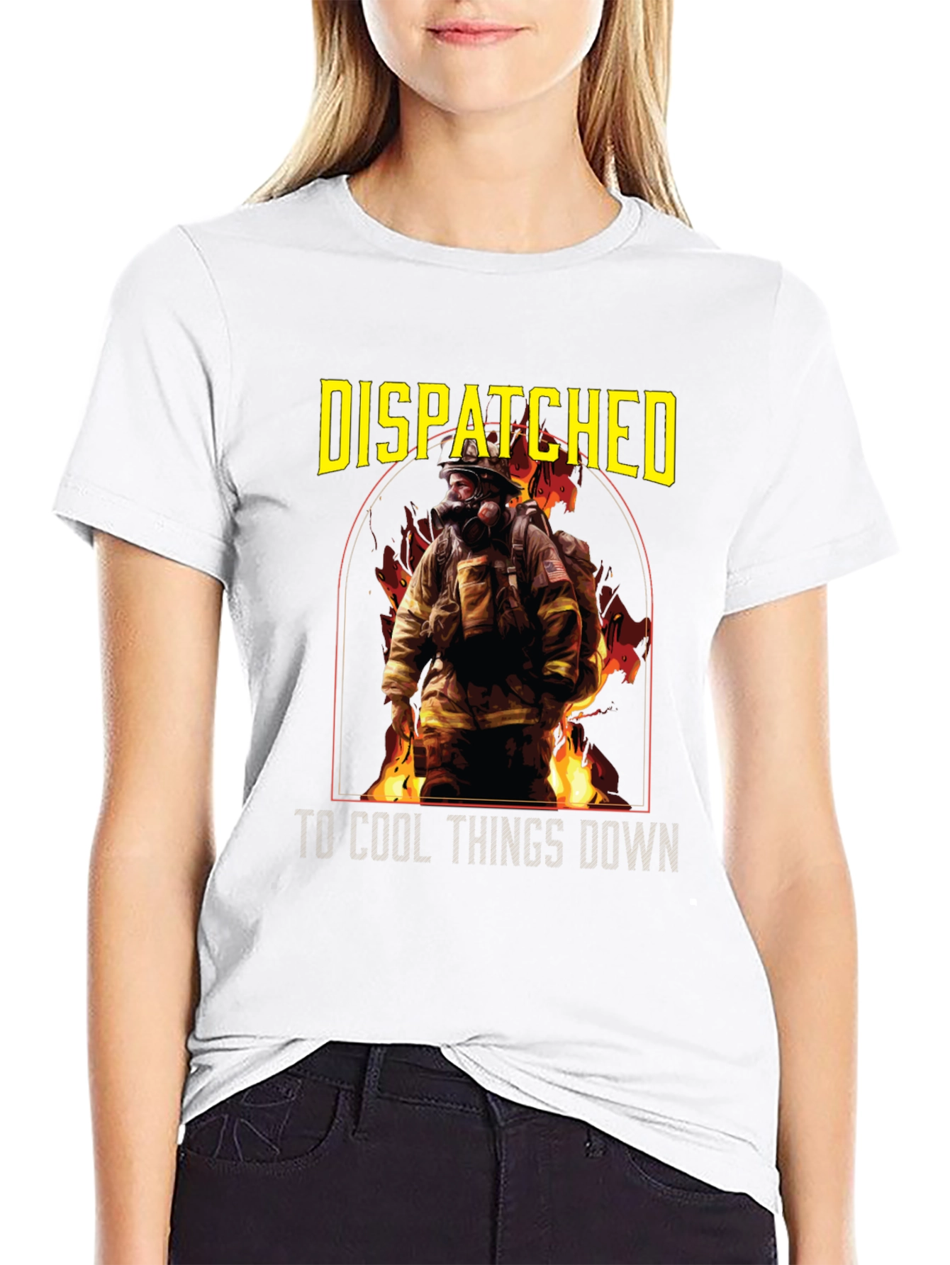 Firefighter Dispatcher T-Shirt - Cool Things Down