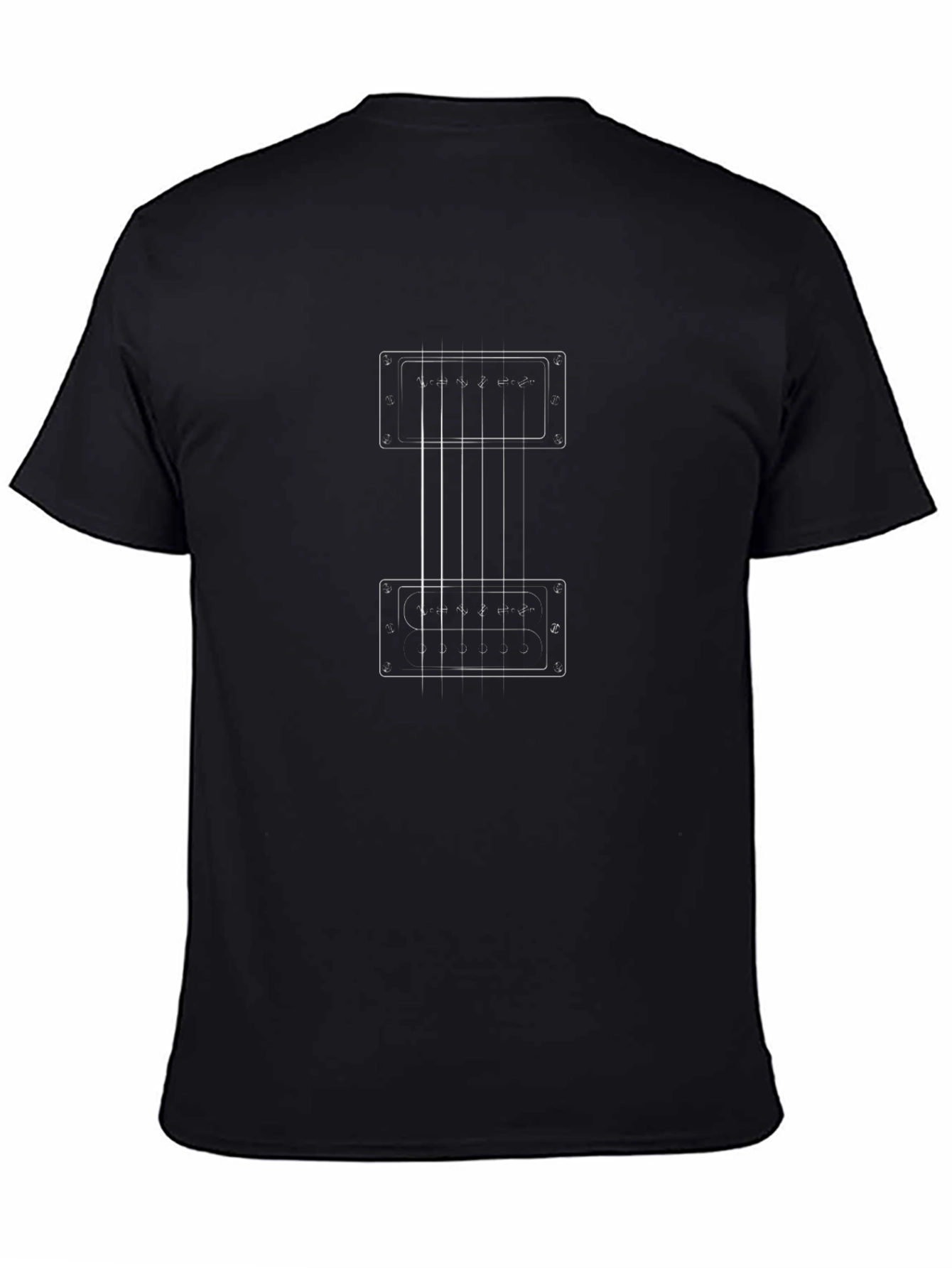 Guitar Pickup T-Shirt - Musicians Graphic Tee