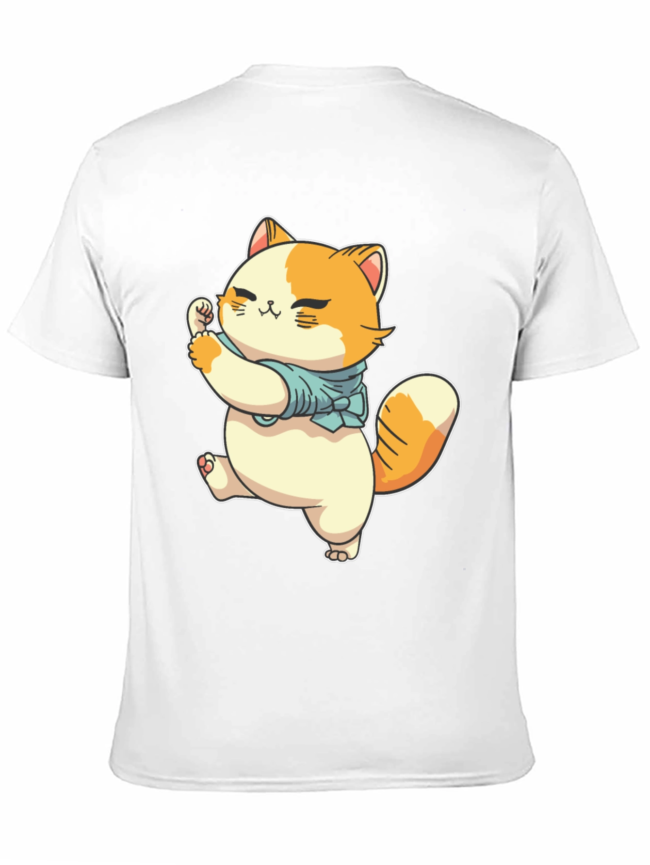 Cute Cat Graphic Tee - Unisex
