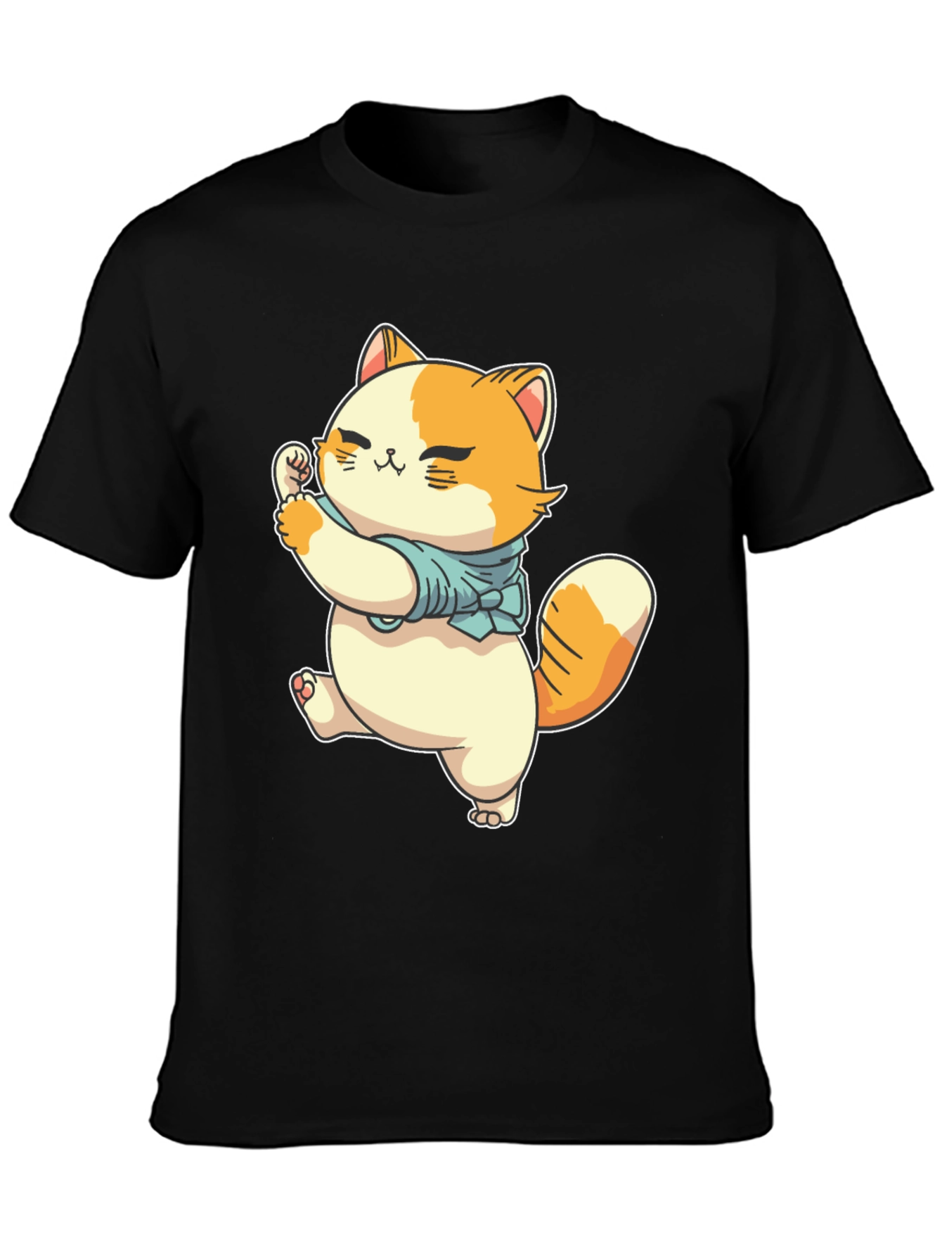 Cute Cat Graphic Tee - Unisex