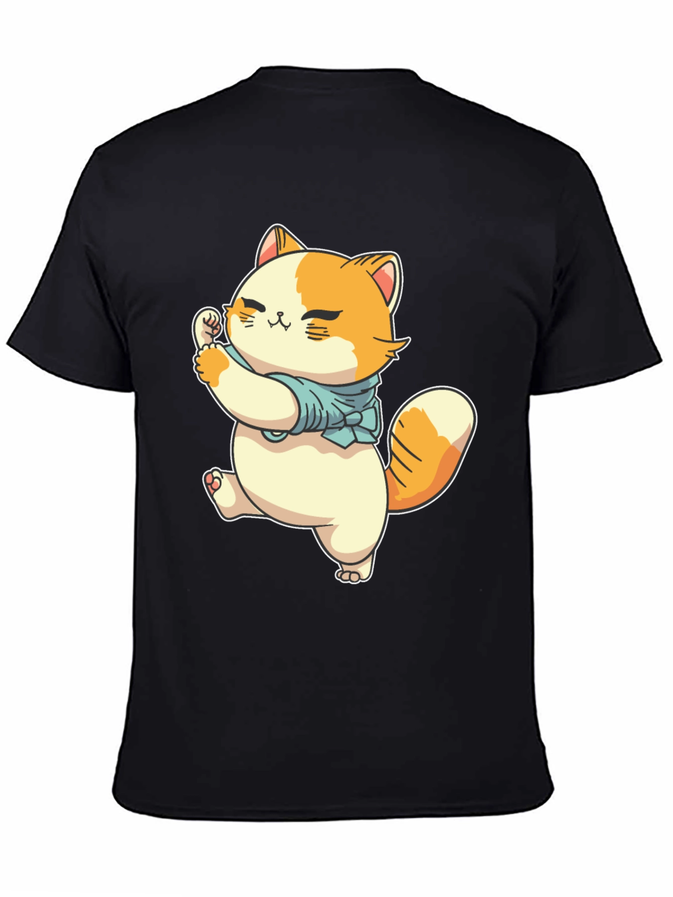 Cute Cat Graphic Tee - Unisex