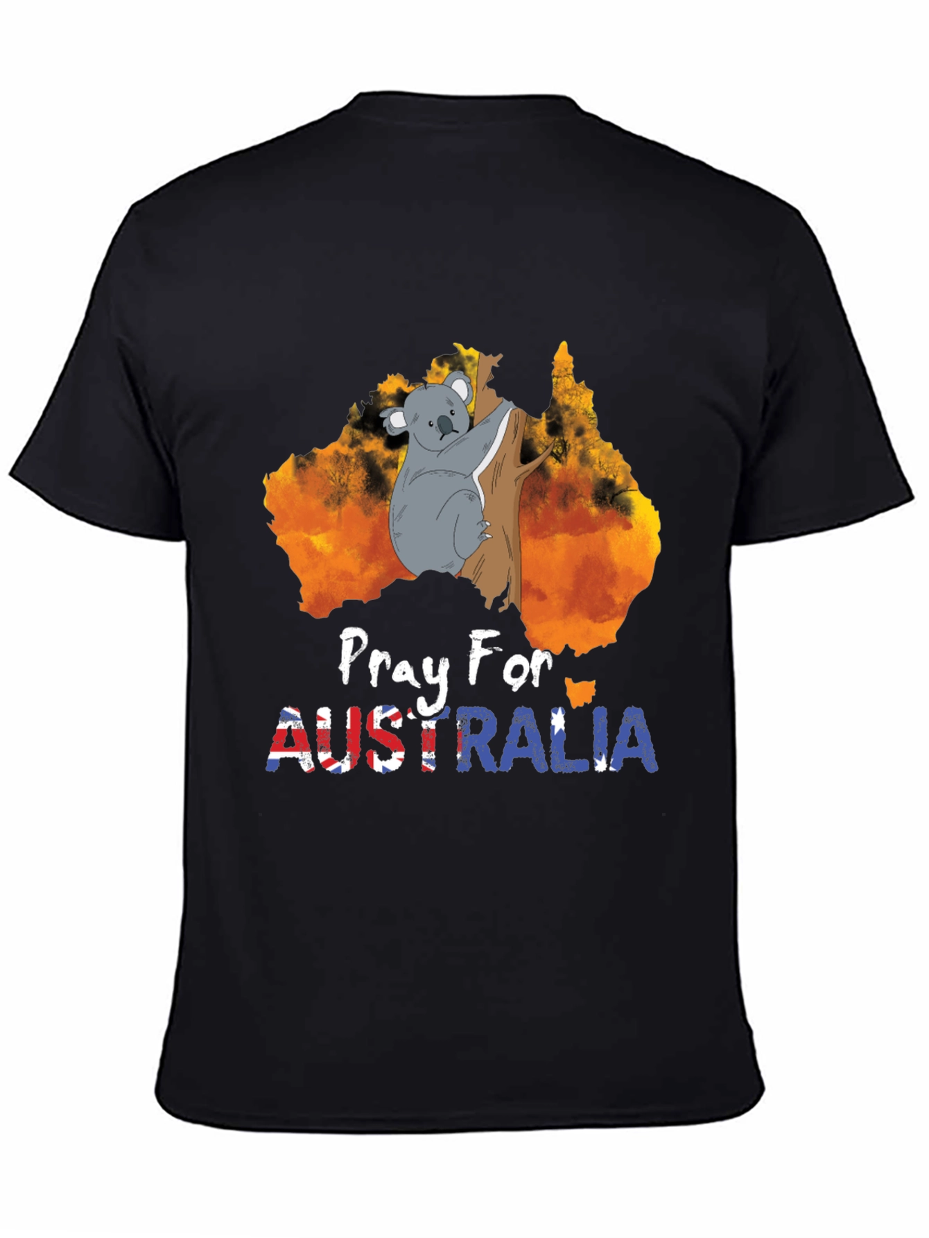 Pray for Australia Koala Graphic Tee
