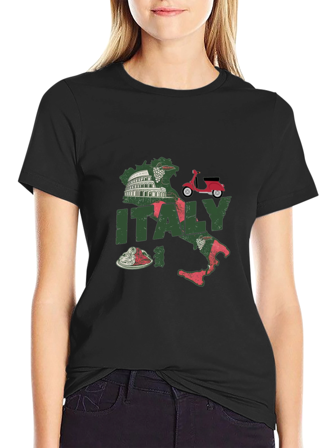 Italy Map T-Shirt - Italian Pride
