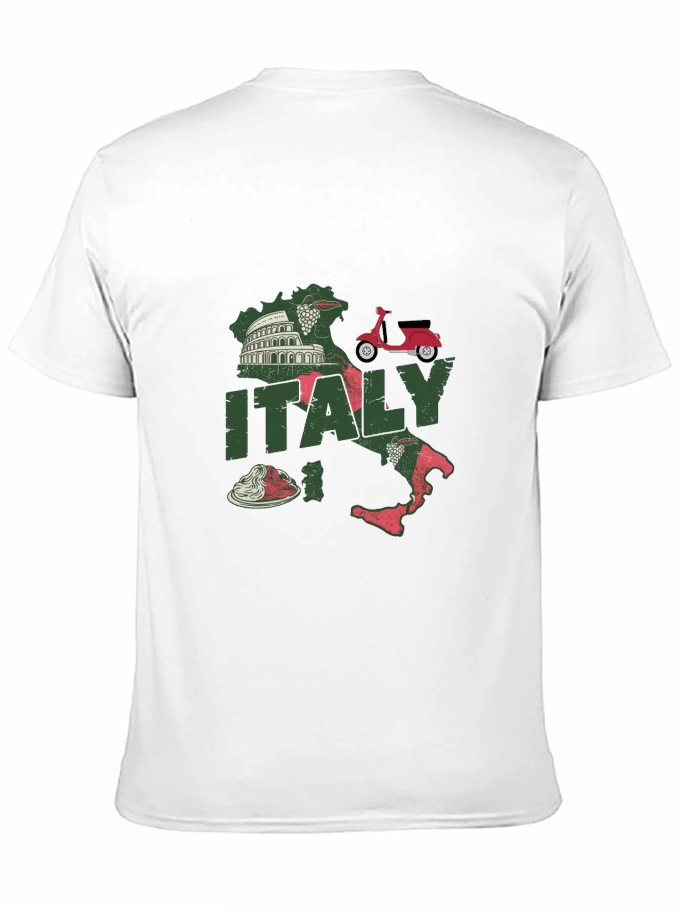 Italy Map T-Shirt - Italian Pride