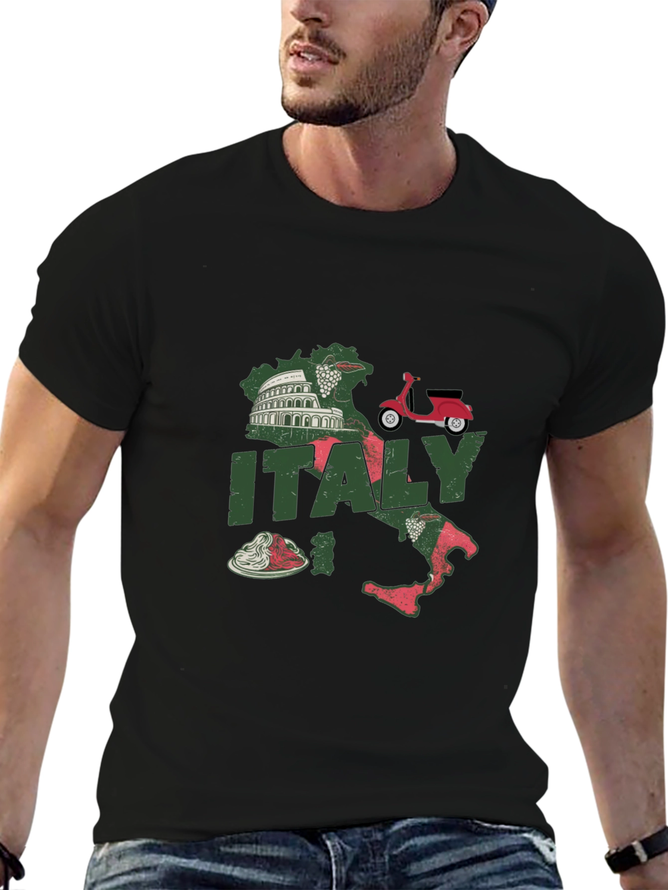 Italy Map T-Shirt - Italian Pride