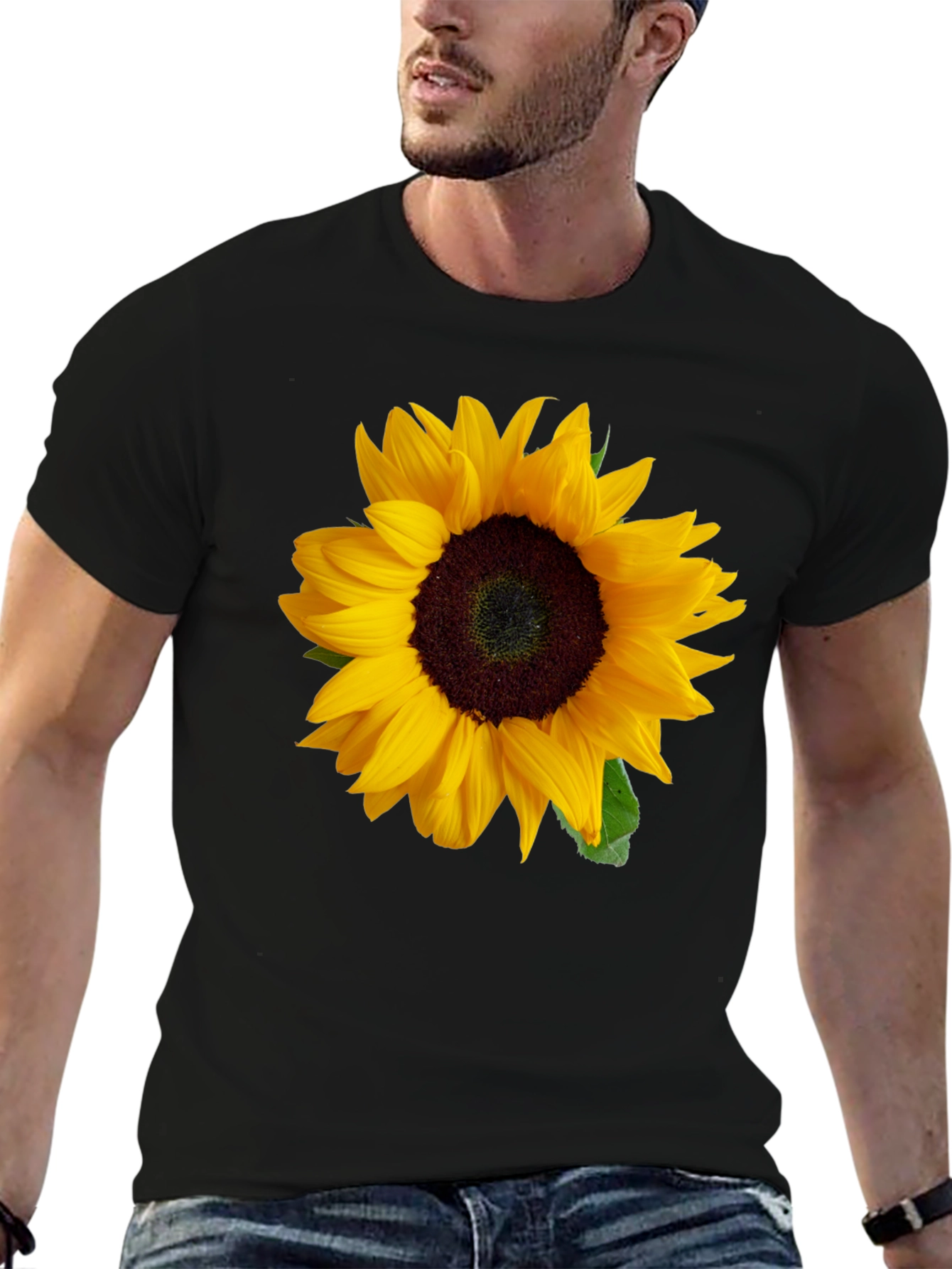 Sunflower Graphic T-Shirt - Stylish Casual Wear