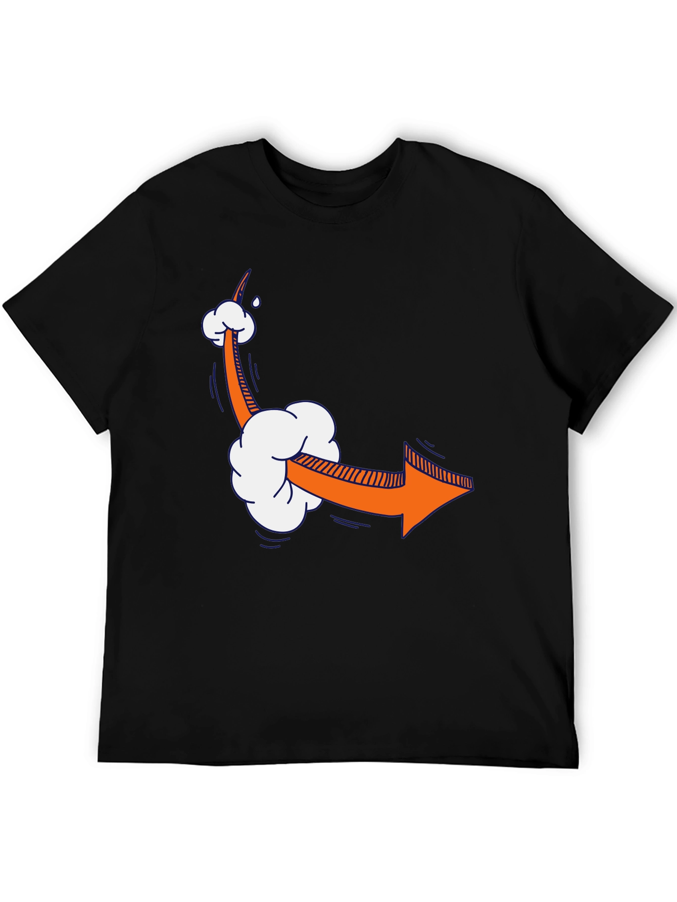 Cartoon Arrow T-Shirt - Funny Directional Tee