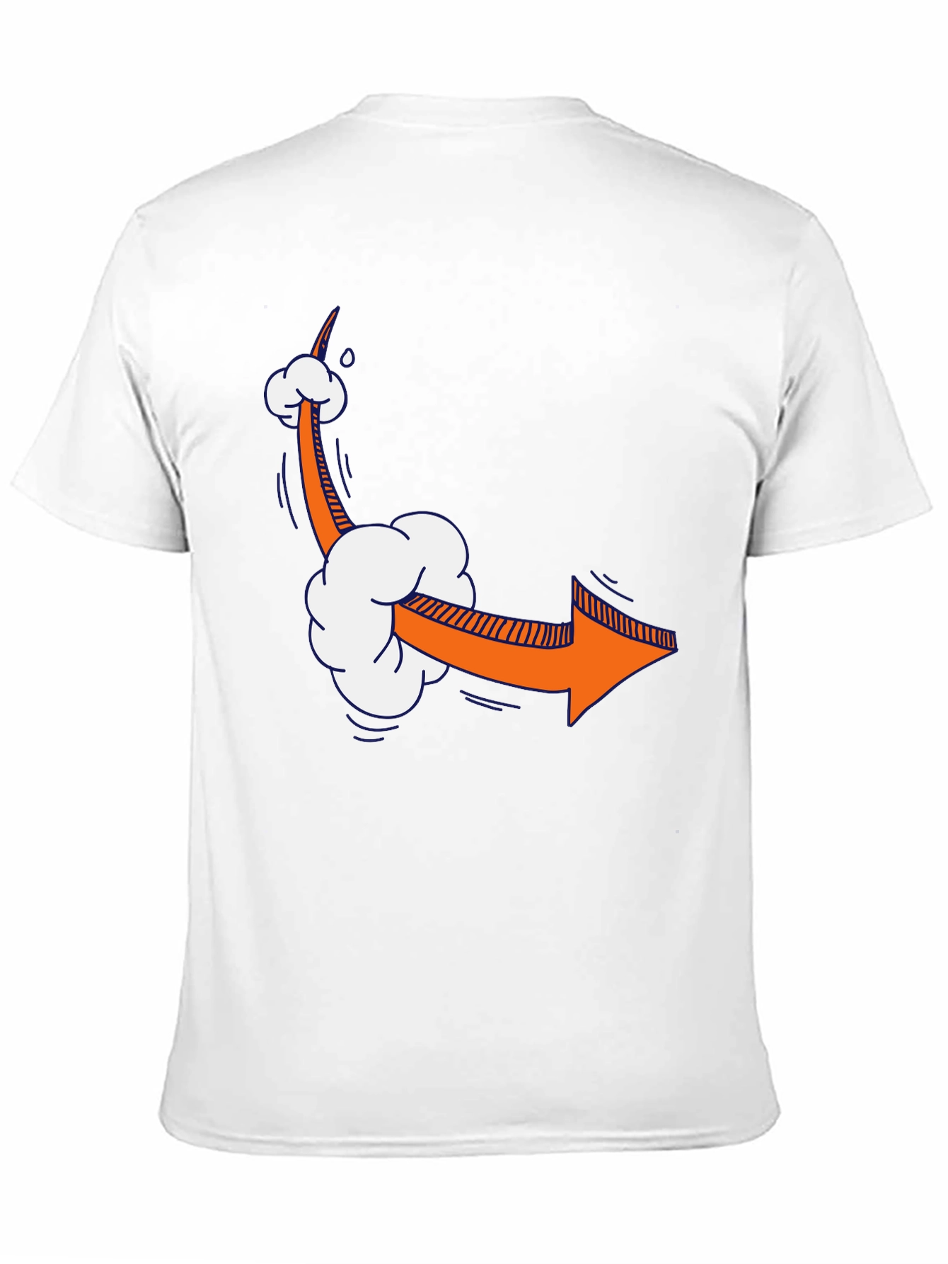 Cartoon Arrow T-Shirt - Funny Directional Tee