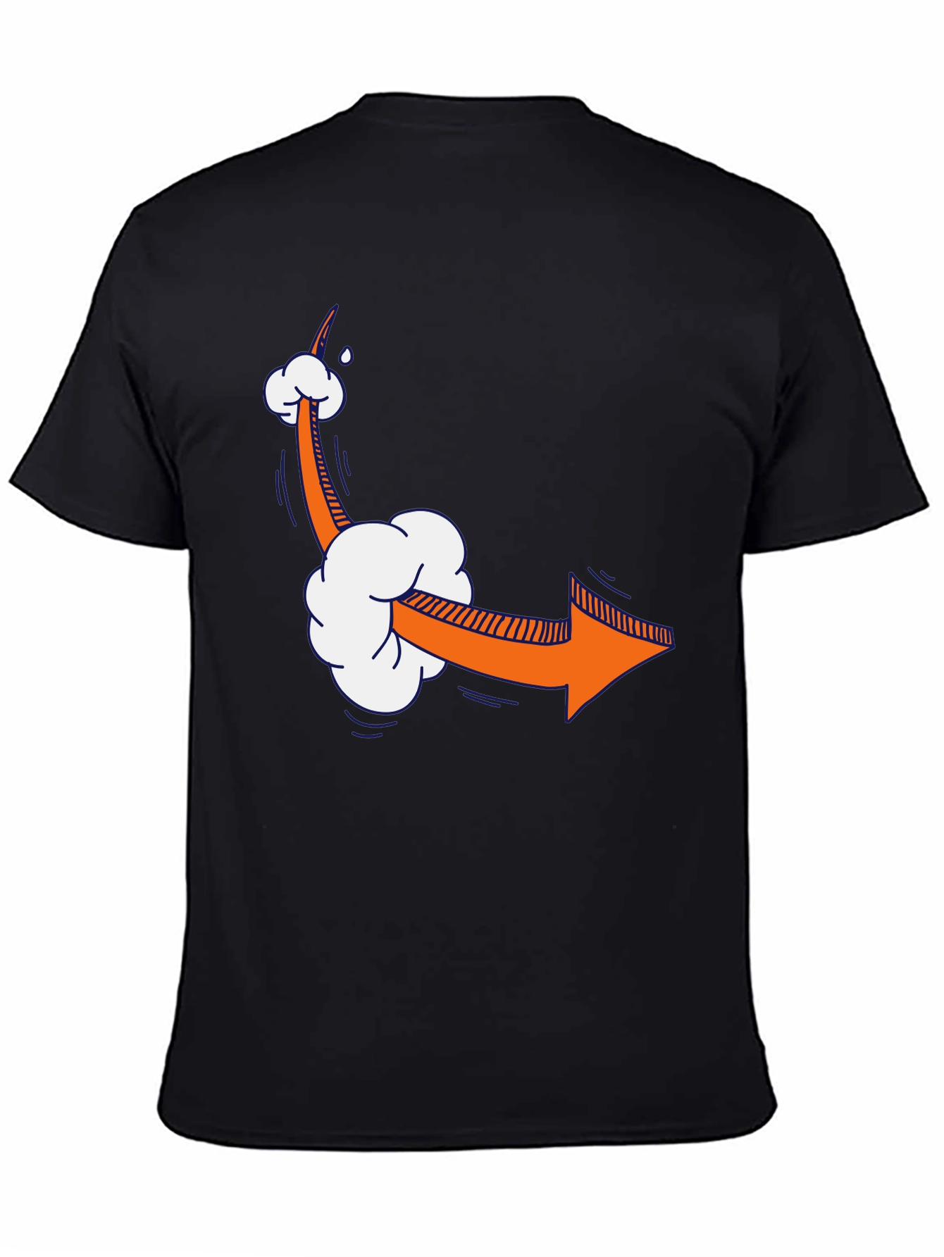 Cartoon Arrow T-Shirt - Funny Directional Tee