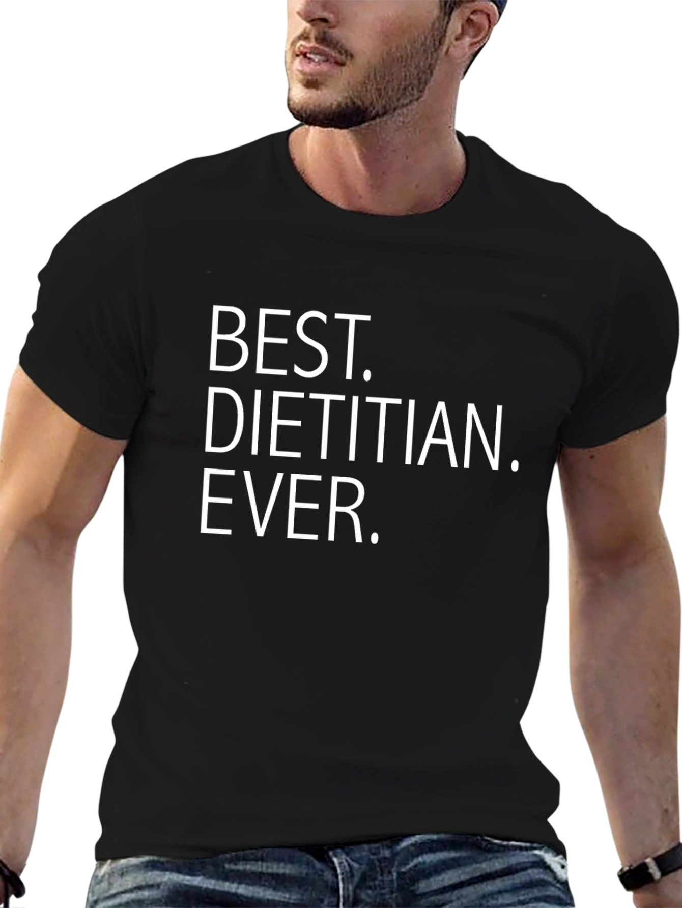 Best Dietitian Ever Black T-Shirt