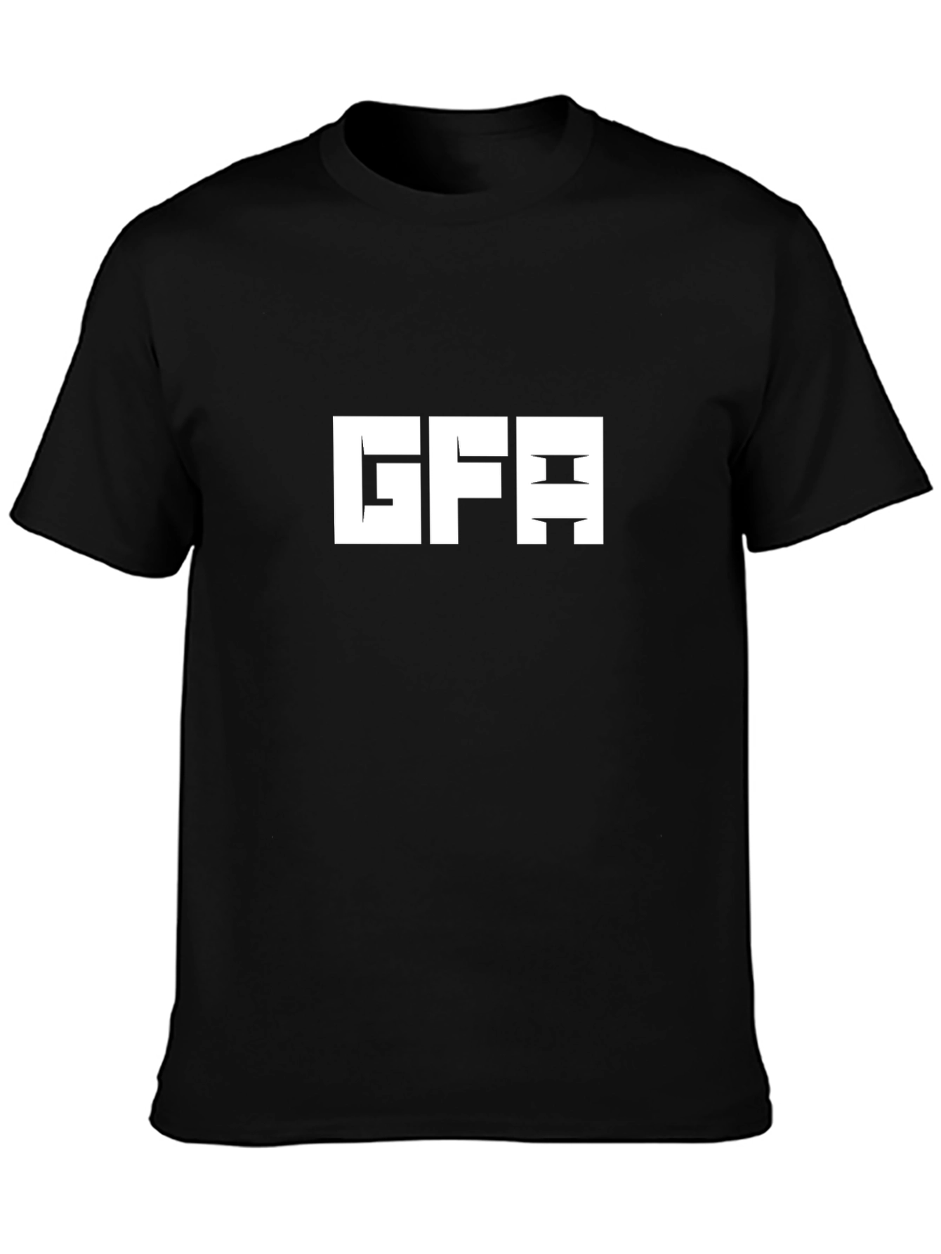 GFA Graphic Black T-Shirt - Bold Statement Tee