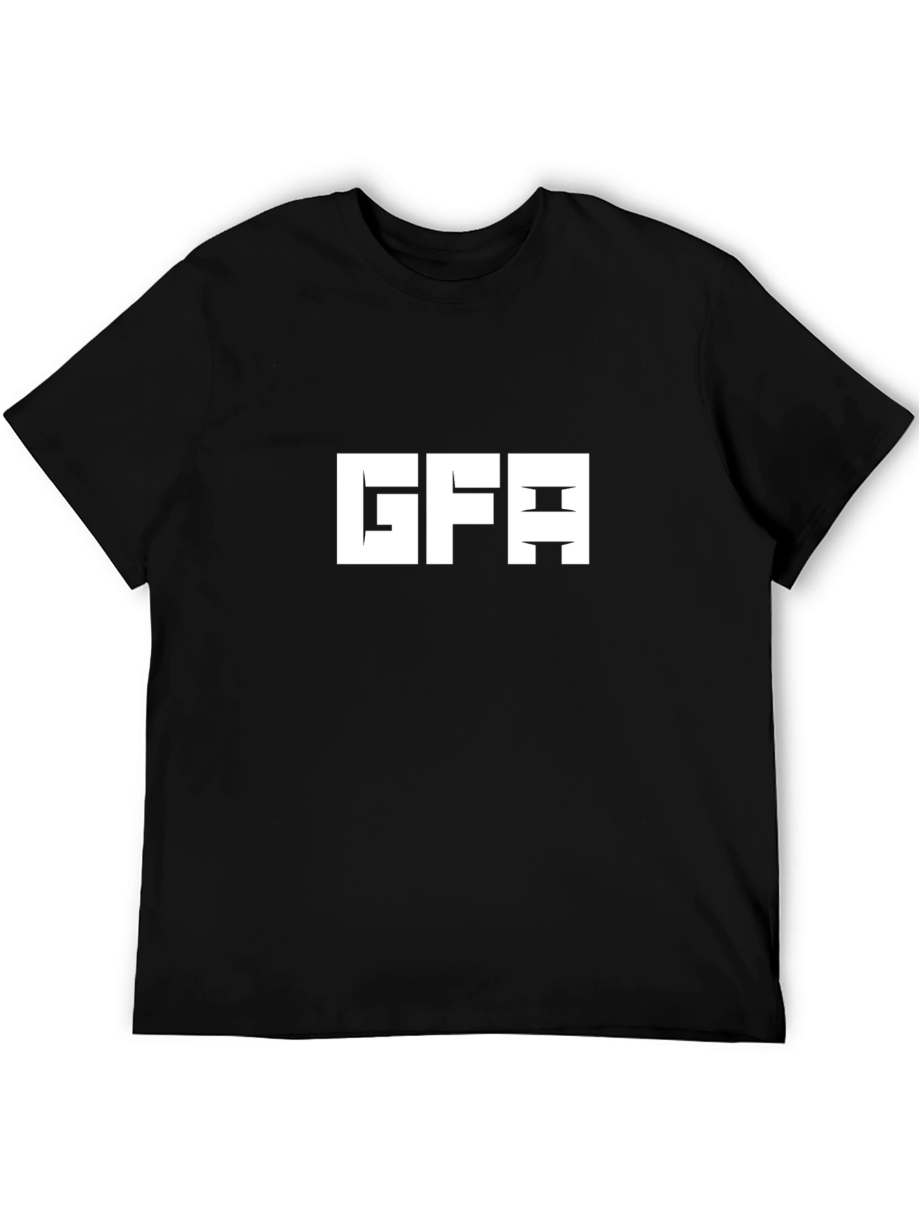 GFA Graphic Black T-Shirt - Bold Statement Tee
