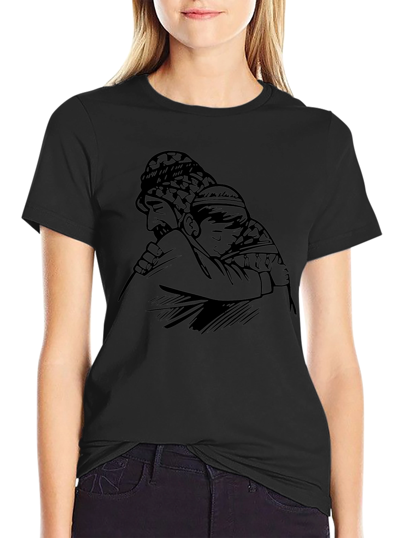 Father and Son Embrace Graphic T-Shirt