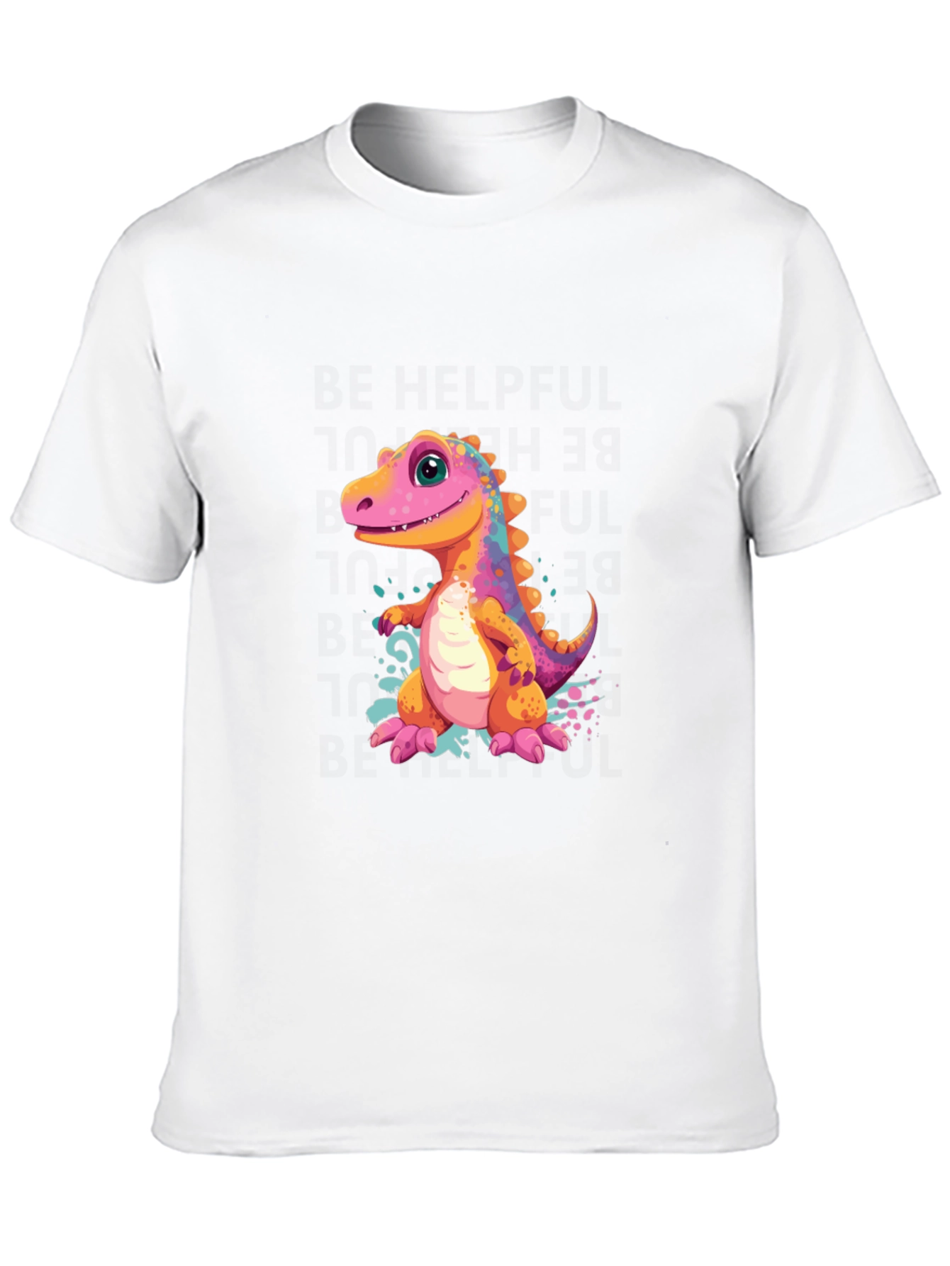 Dino T-Shirt - Cute Cartoon Dinosaur Design