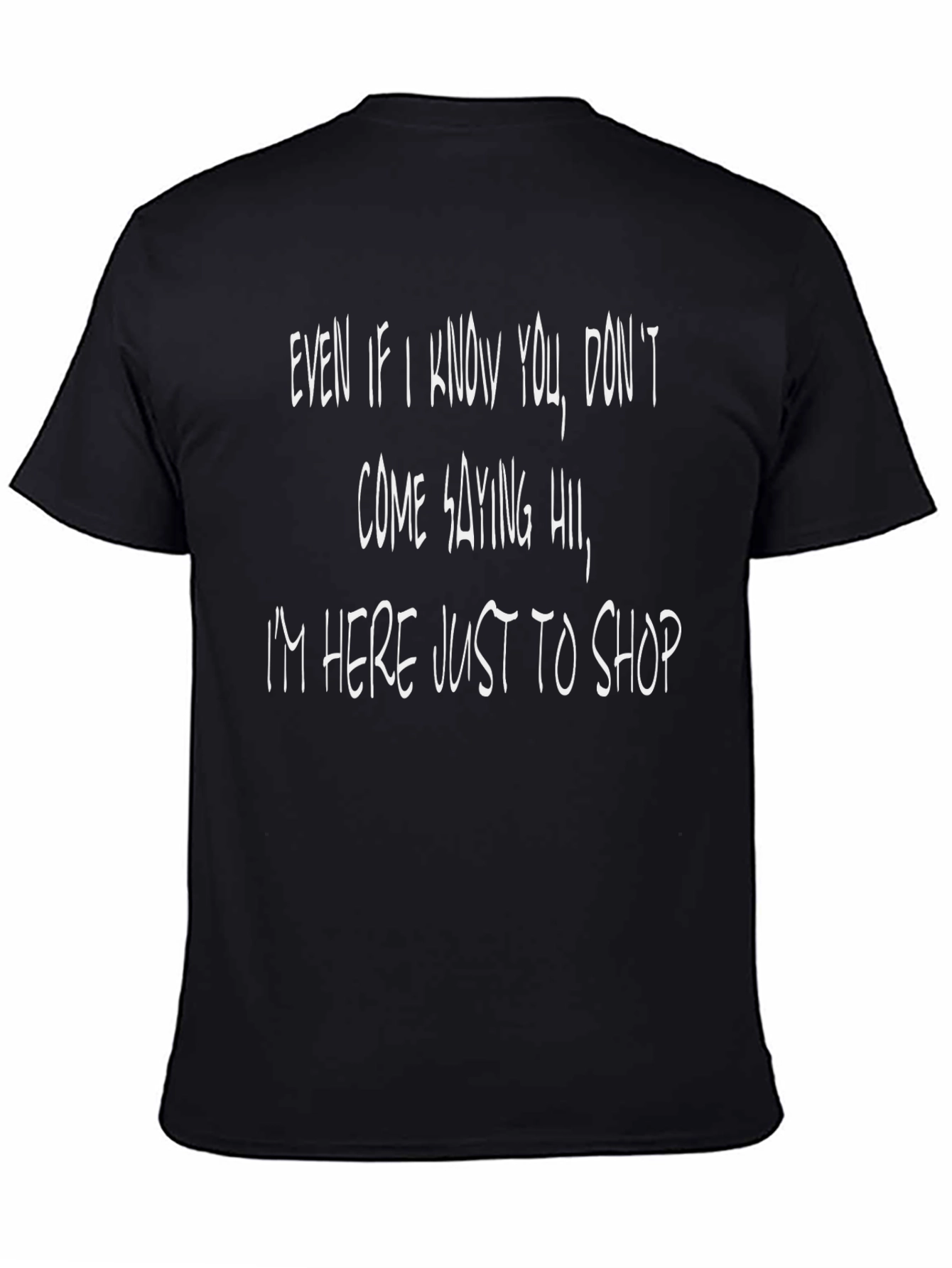 Funny Introvert Shopping T-Shirt