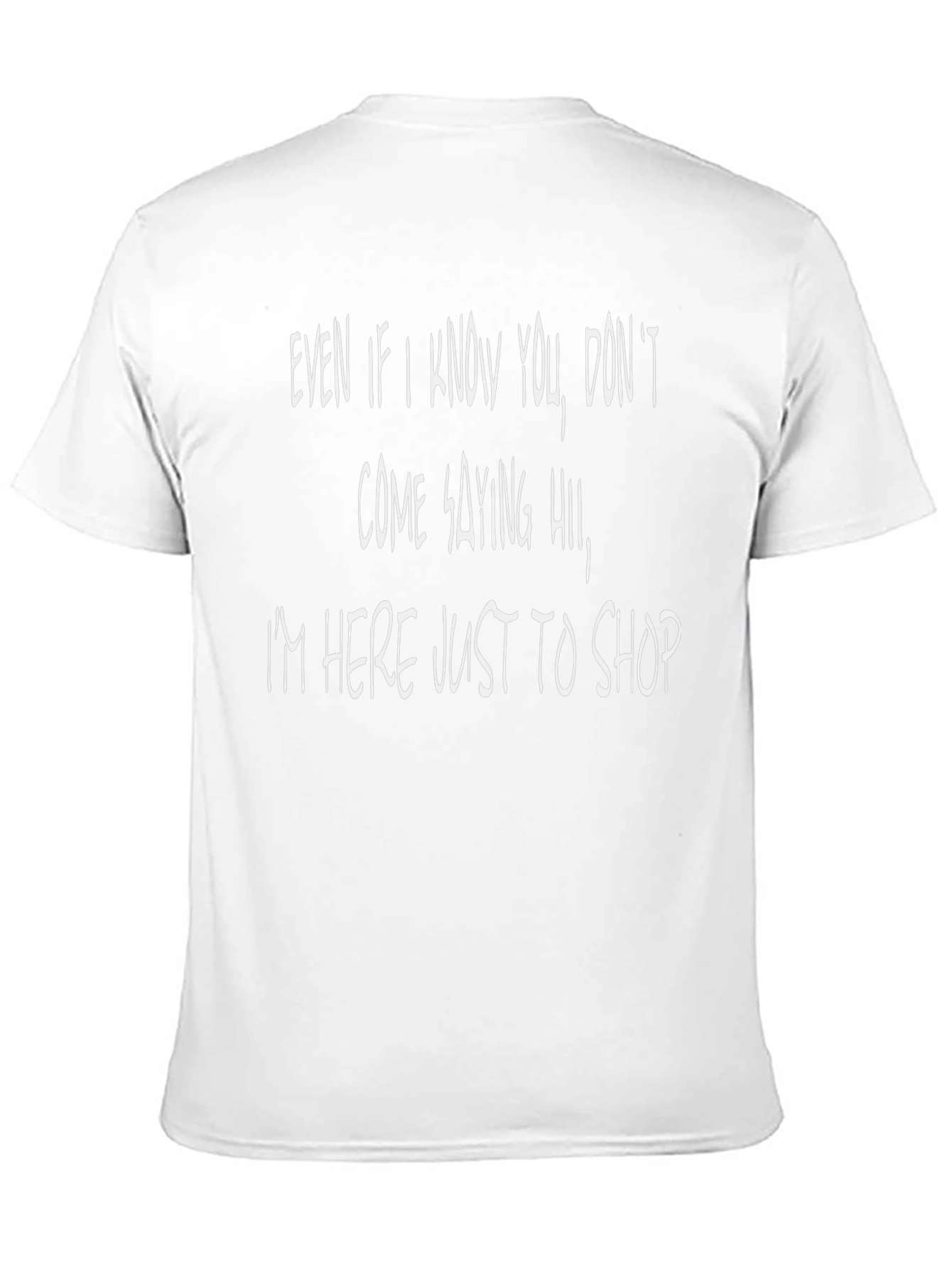 Funny Introvert Shopping T-Shirt