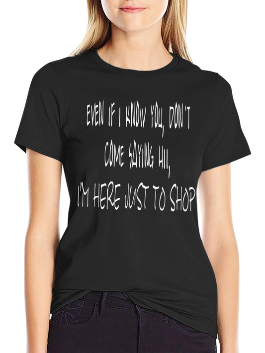 Funny Introvert Shopping T-Shirt
