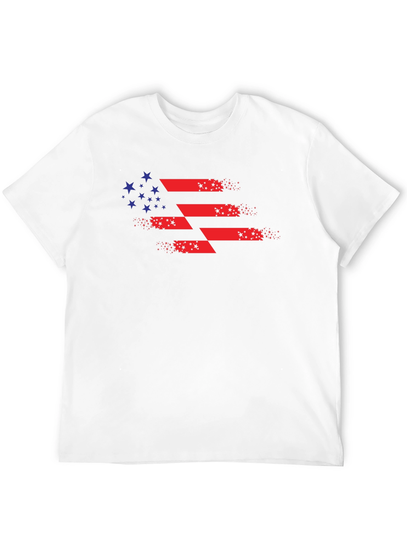 American Flag Patriotic Graphic Tee