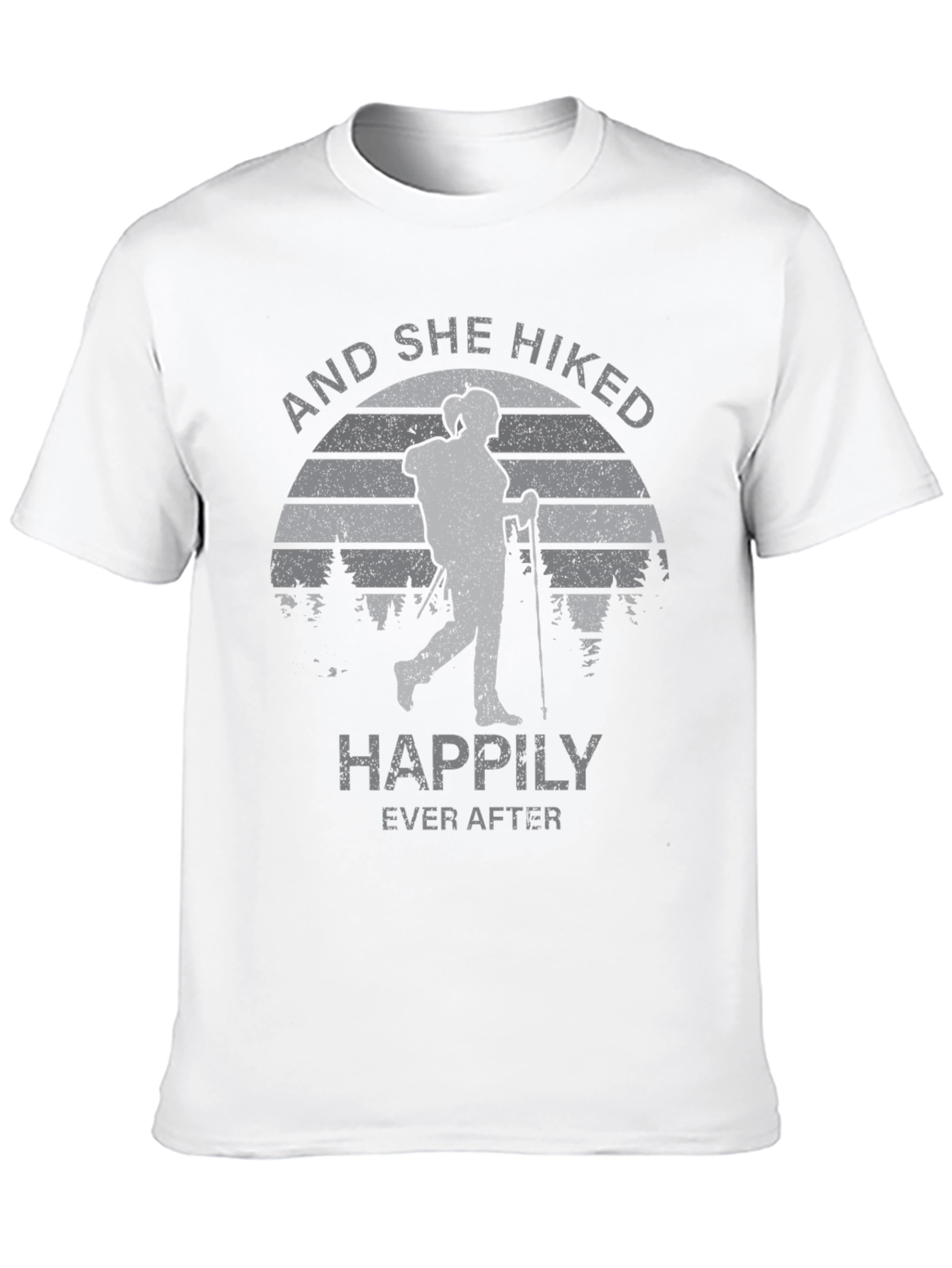 And She Hiked Happily Ever After T-Shirt
